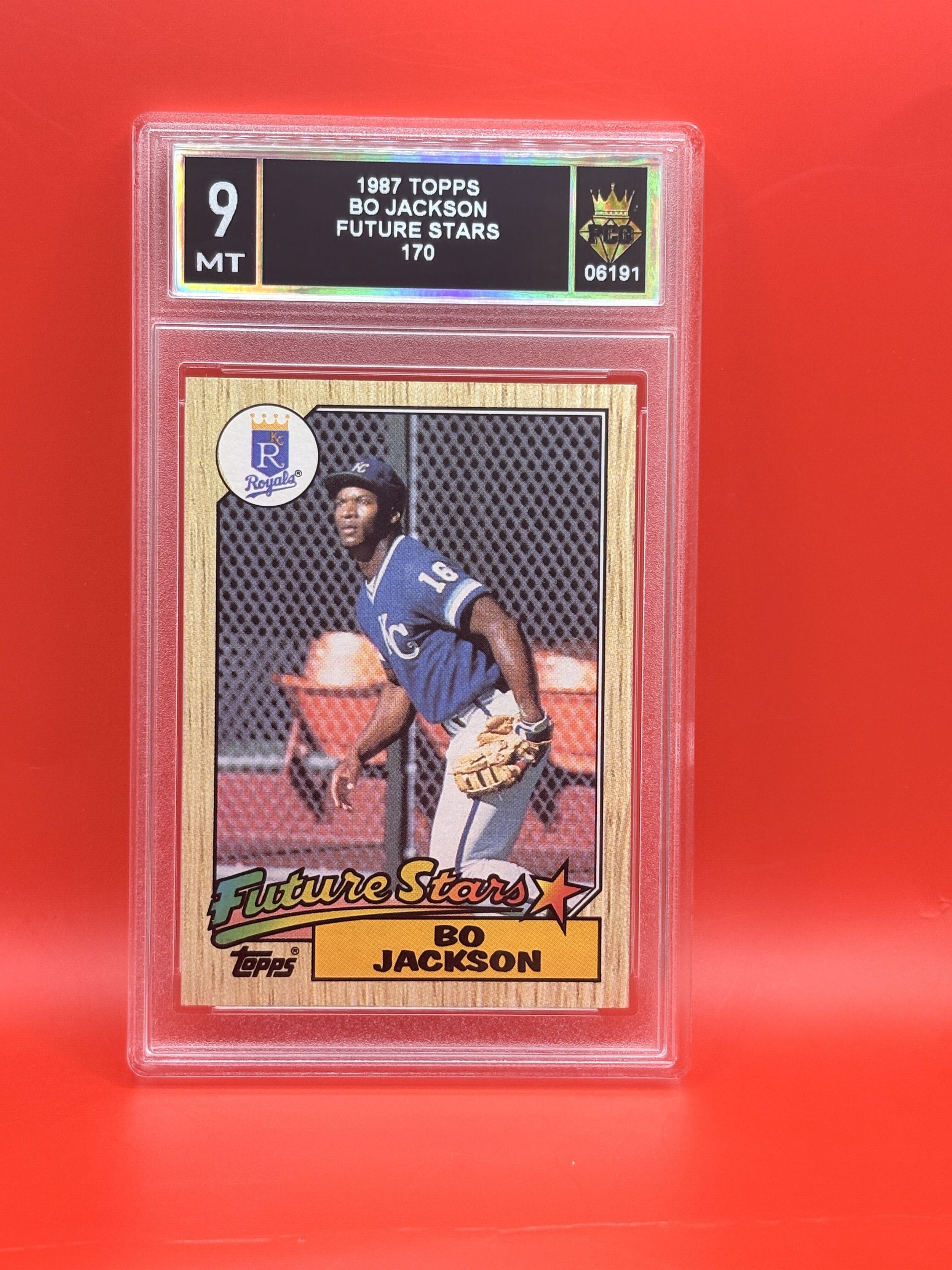 #06191 1987 BO JACKSON 9 MT