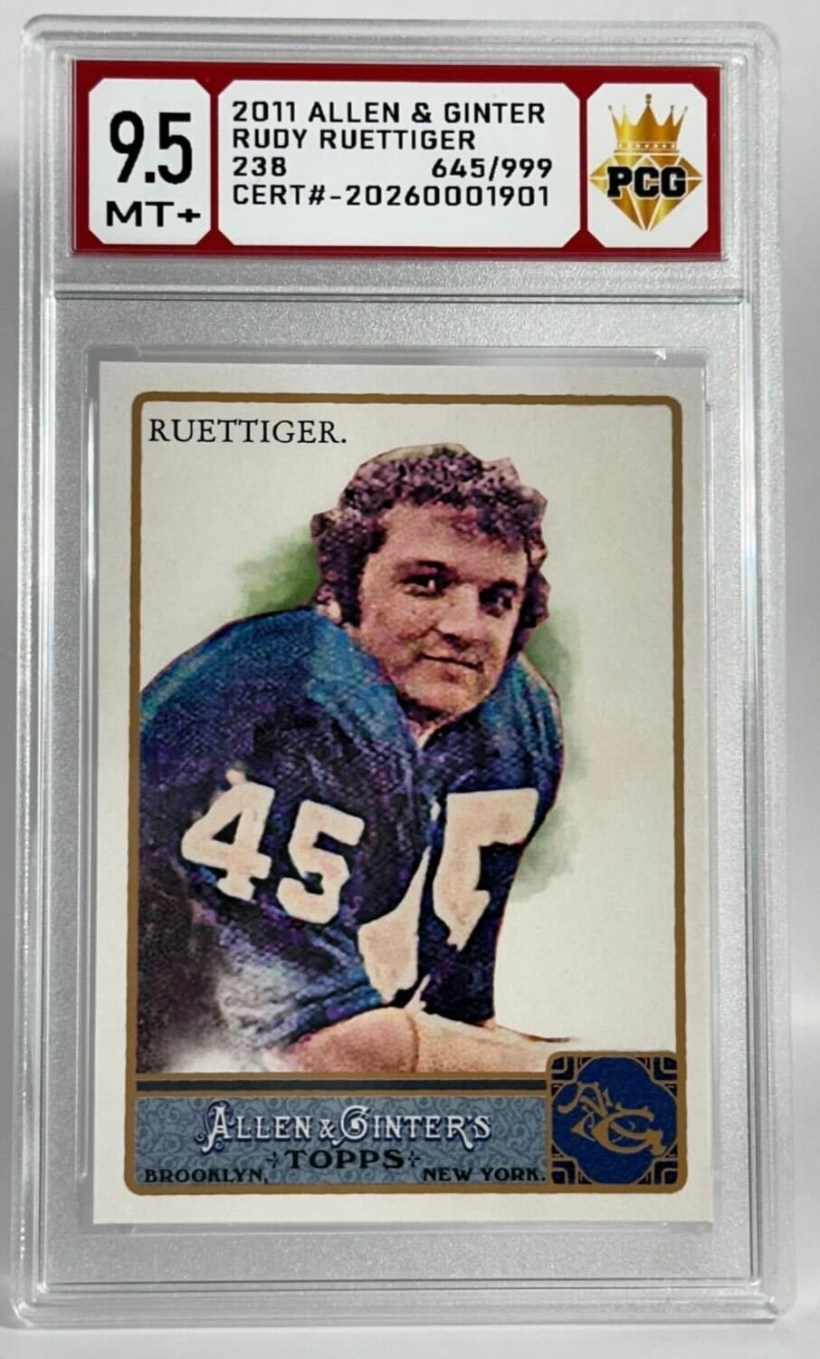 #20260001901 2011 RUDY RUETTIGER 9.5 MT+