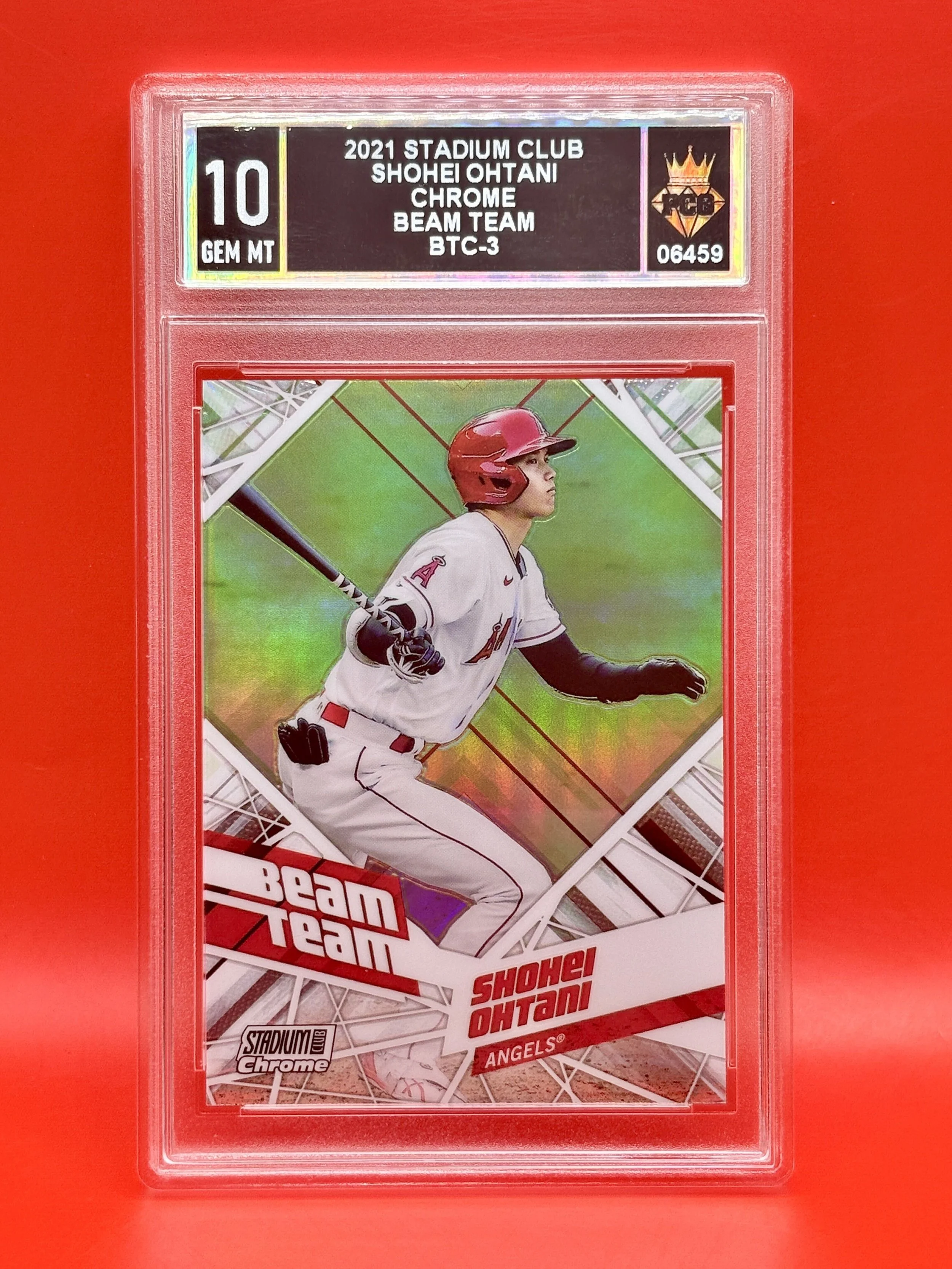 #06459 2021 SHOHEI OHTANI 10 GEM MT