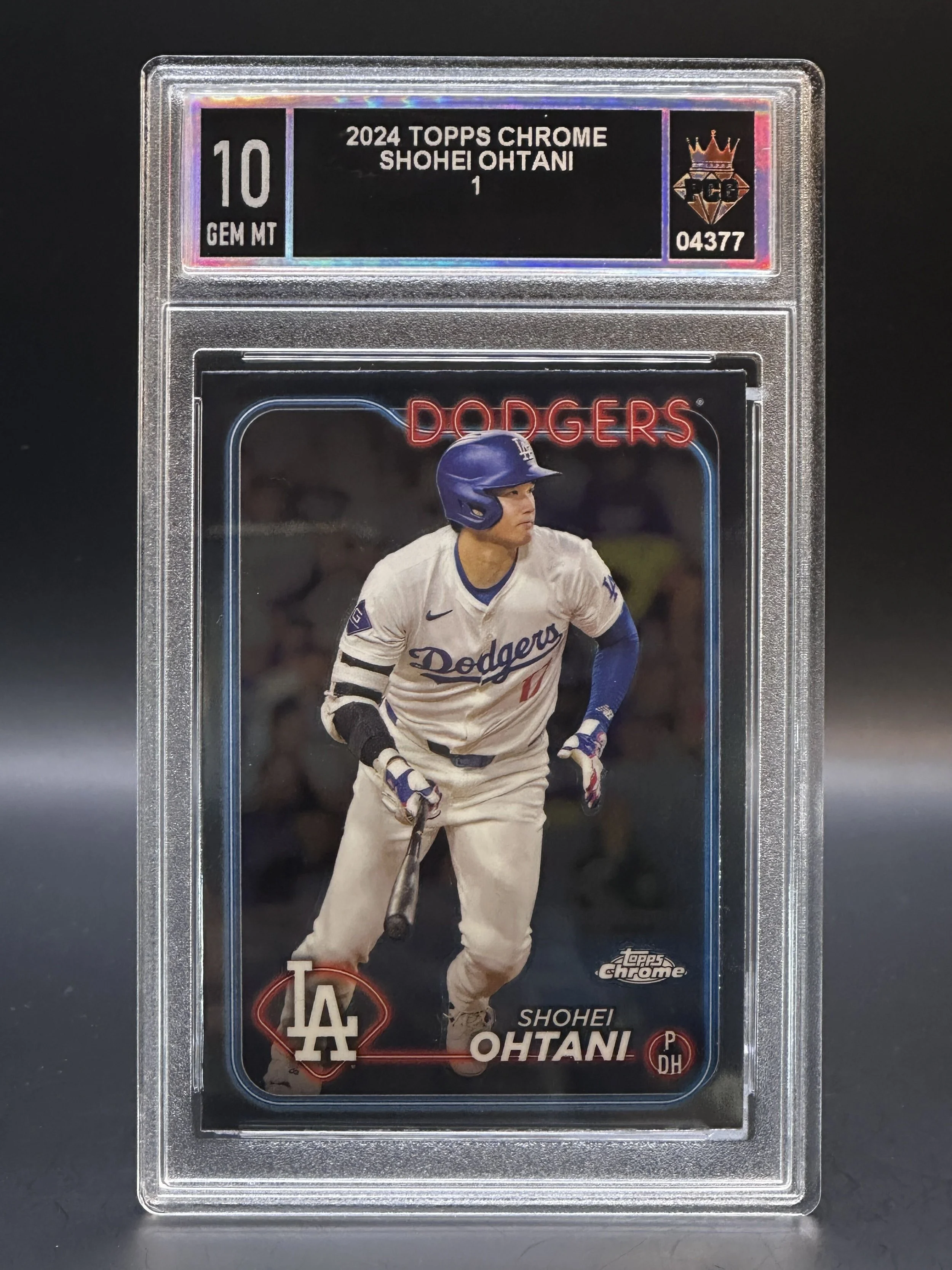 #04377 2024 SHOHEI OHTANI 10 GEM MT