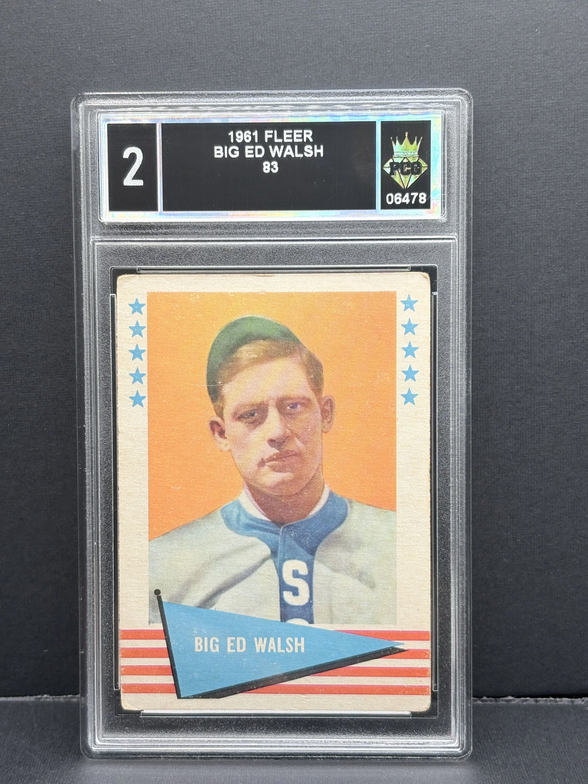 #06478 1961 BIG ED WALSH 2