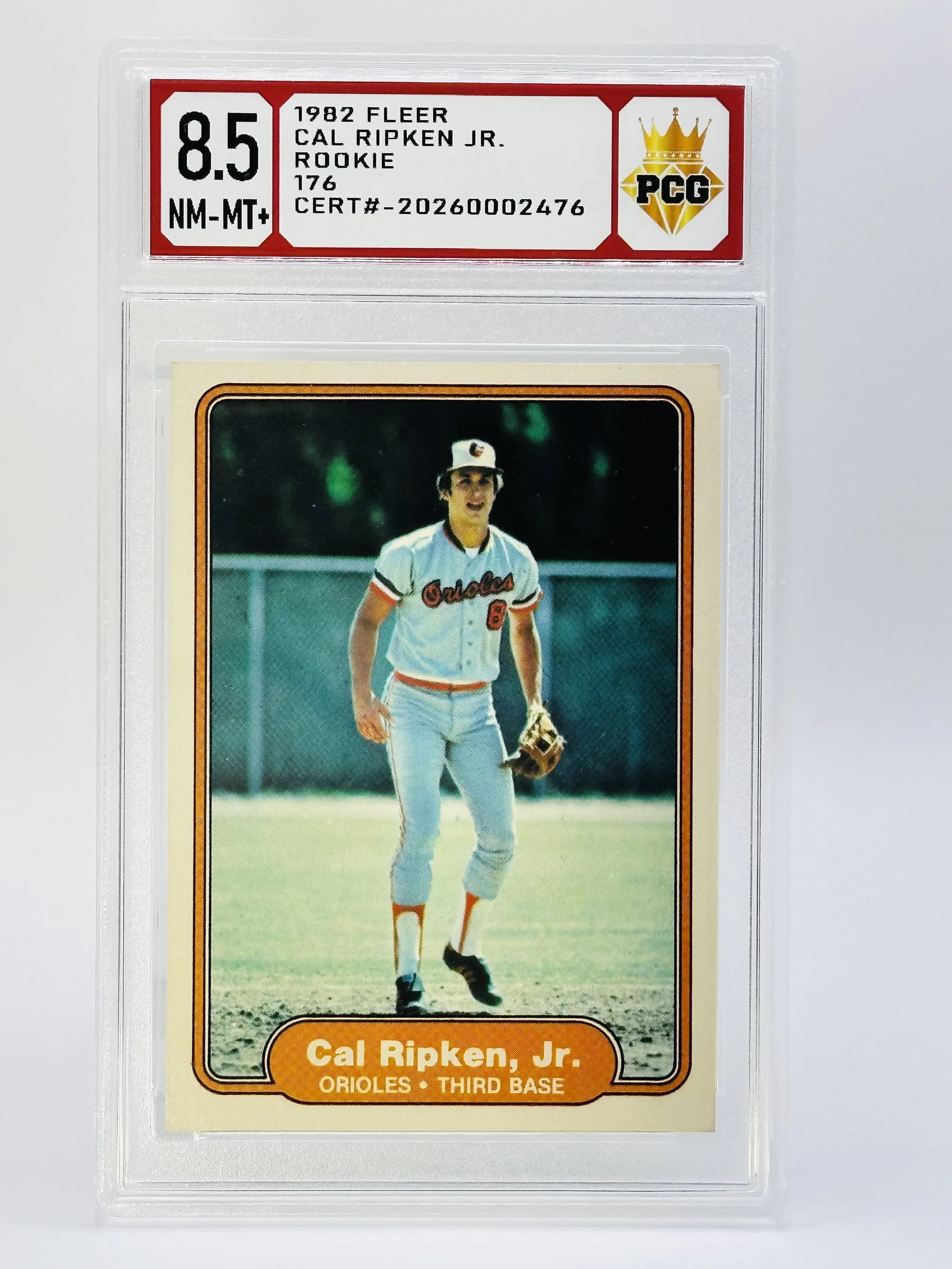 #20260002476 1982 CAL RIPKEN 8.5 NM-MT+