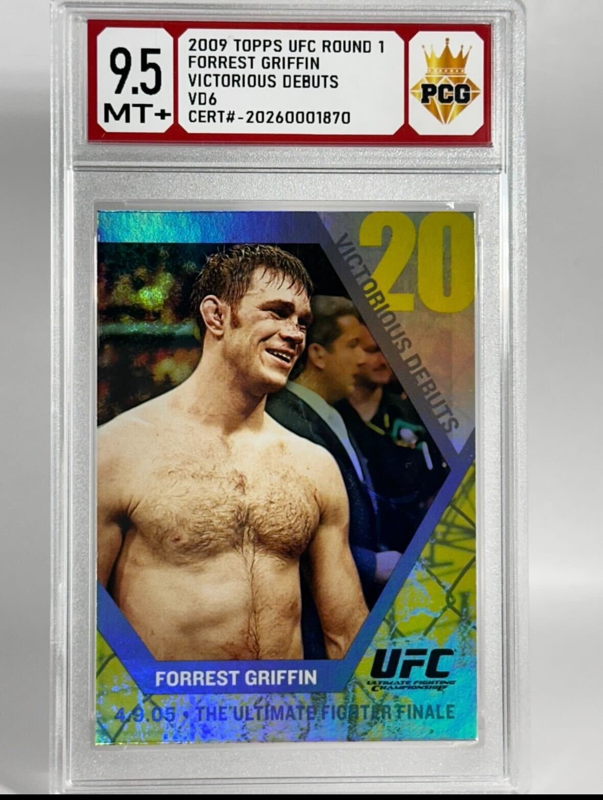 #20260001870 2009 FORREST GRIFFIN 9.5 MT+