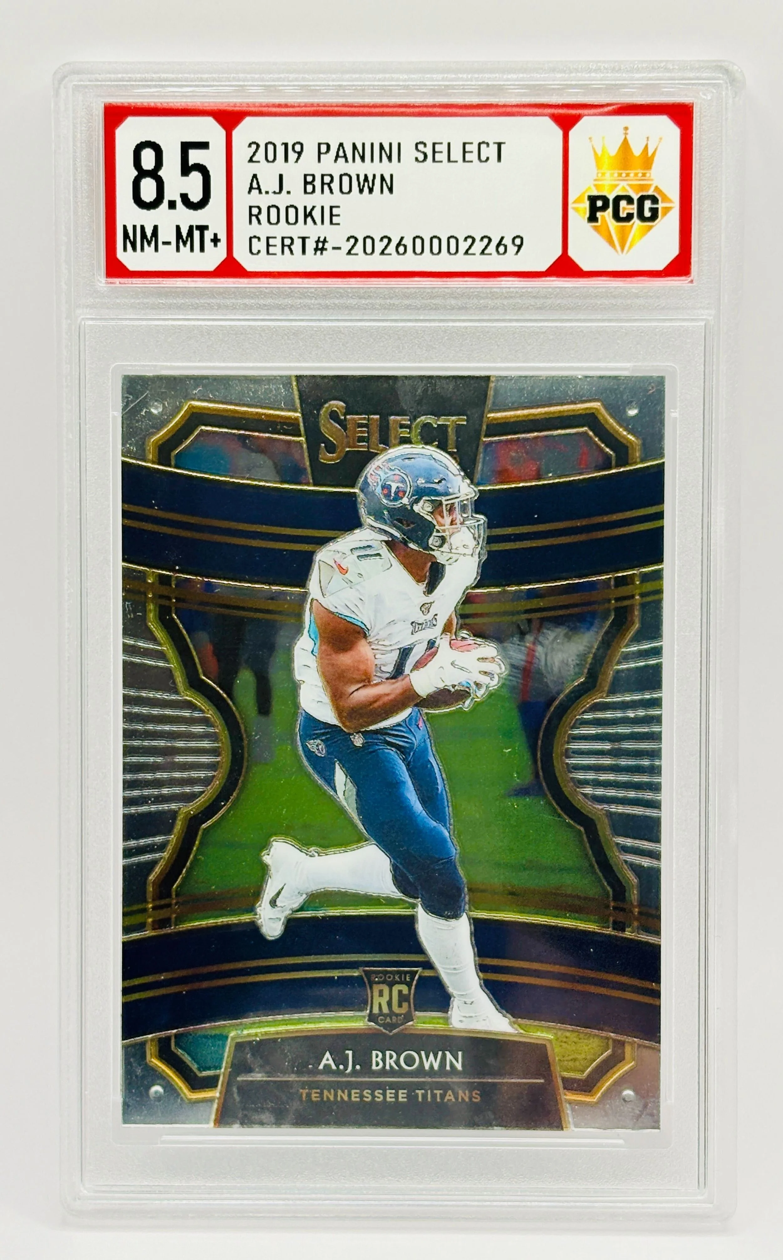 #20260002269 2019 A.J. BROWN 8.5 NM-MT