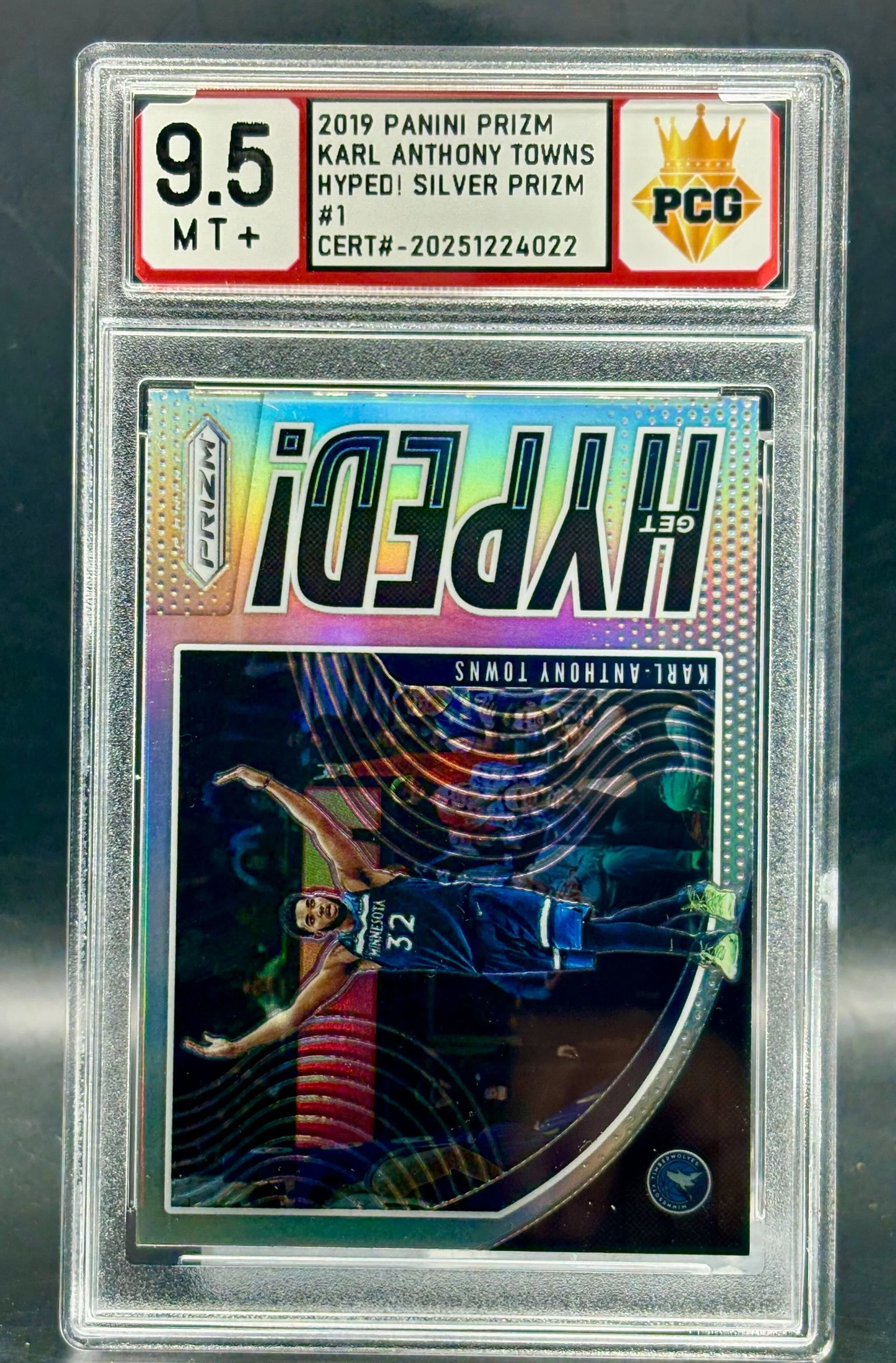 #20251224022 2019 KARL ANTHONY TOWNS 9.5 MT+