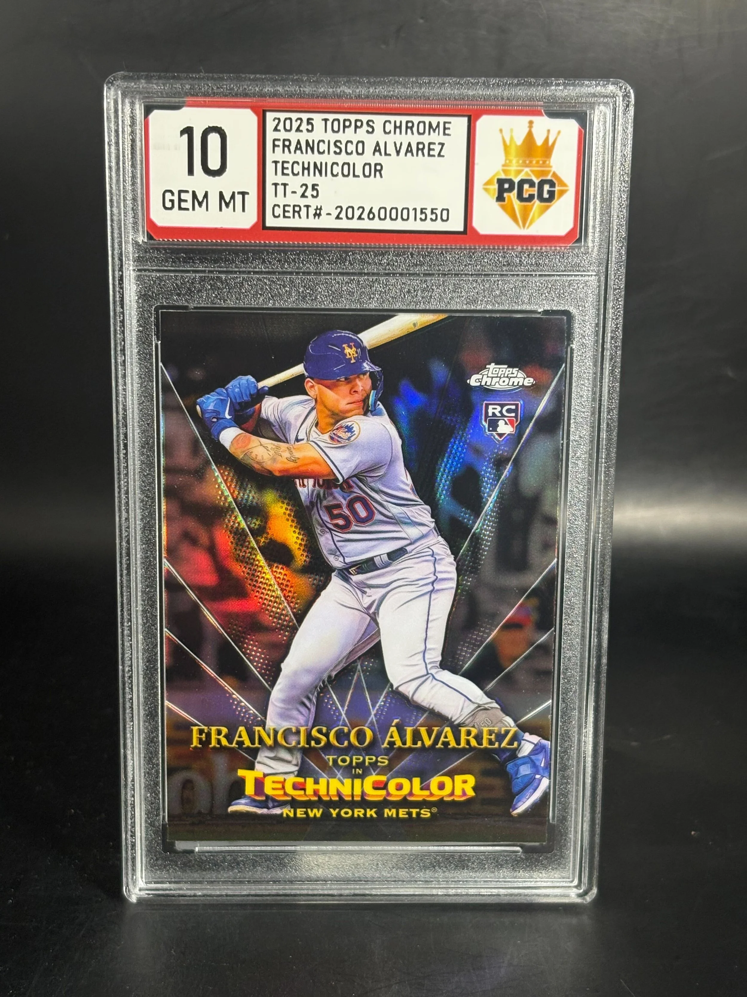 #20260001550 2025 FRANCISCO ALVAREZ 10 GEM MT