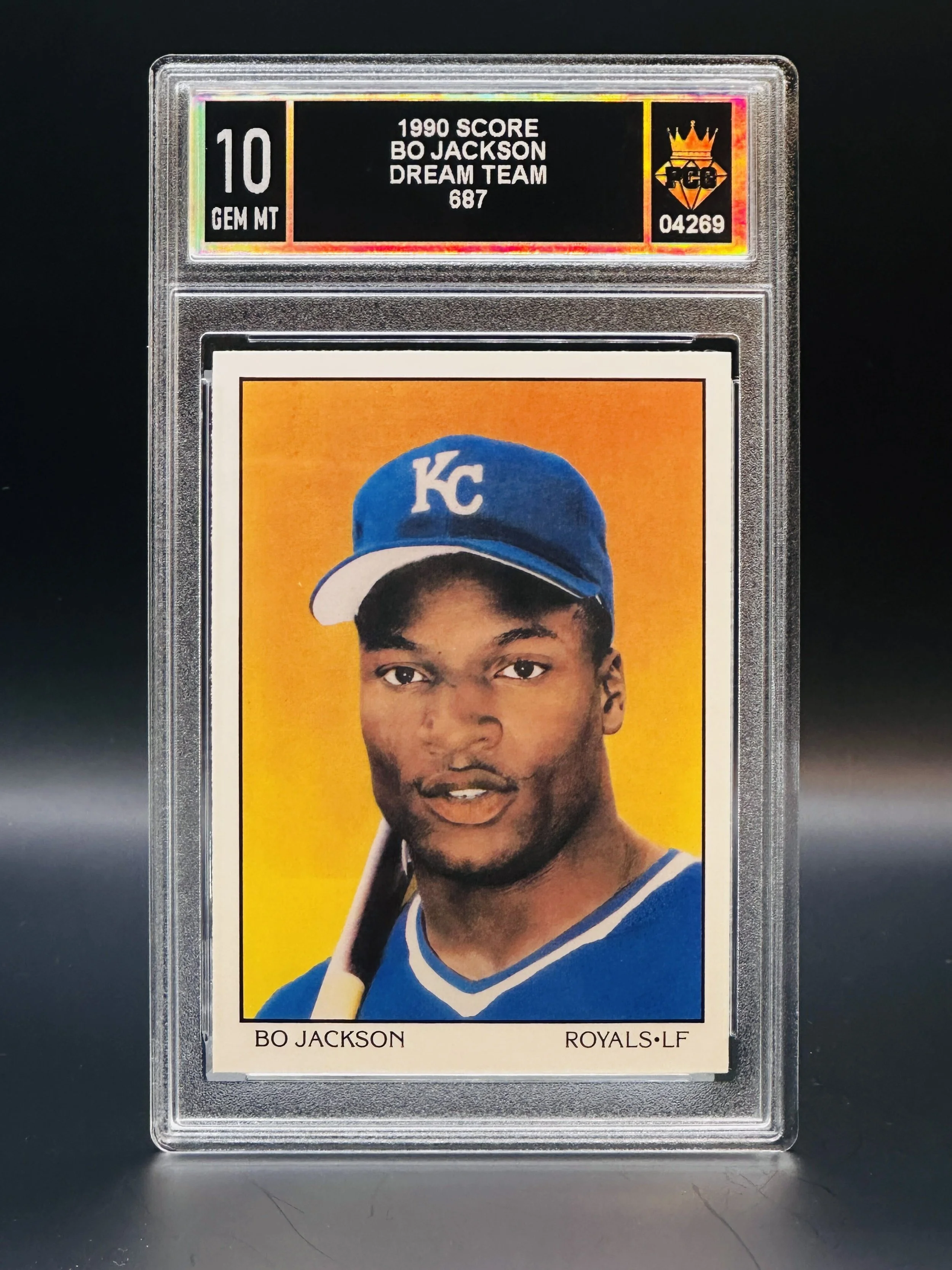 #04269 1990 BO JACKSON 10 GEM MT