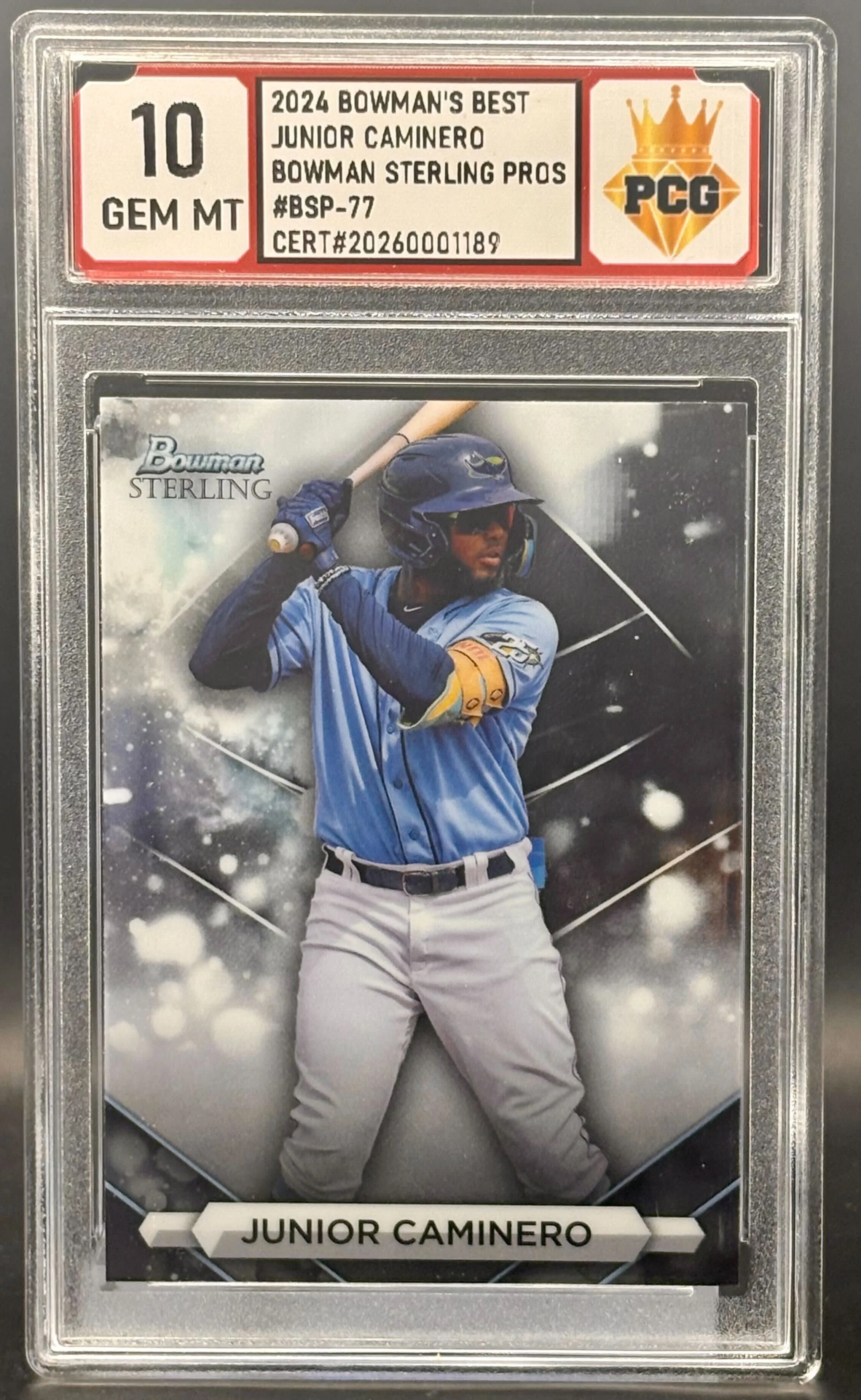 #20260001189 2024 JUNIOR CAMINER0 10 GEM MT