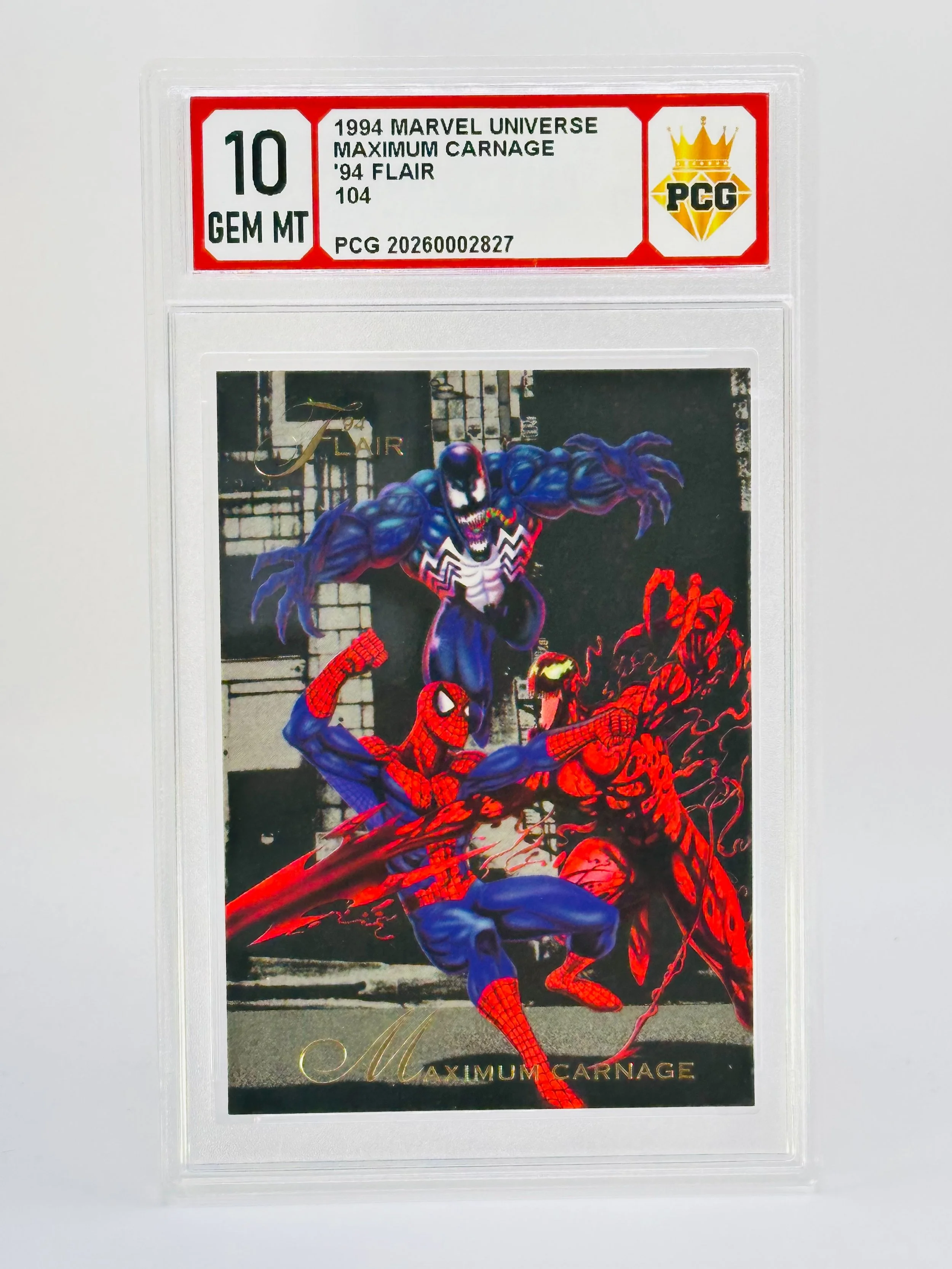 #20260002827 1994 MAXIMUM CARNAGE 10 GEM MT