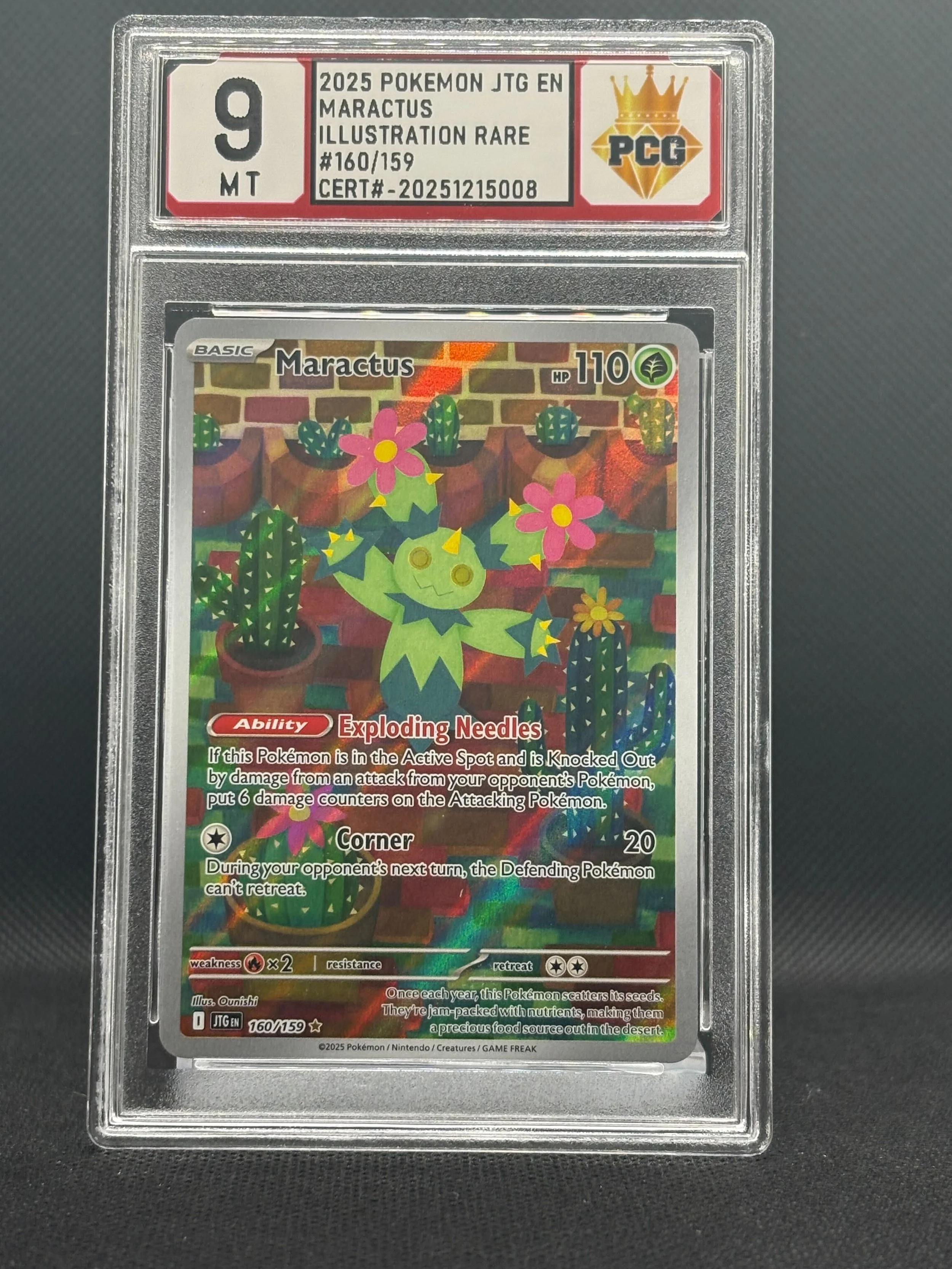 #20251215008  2025 POKEMON JTG EN MARACTUS 9 MT