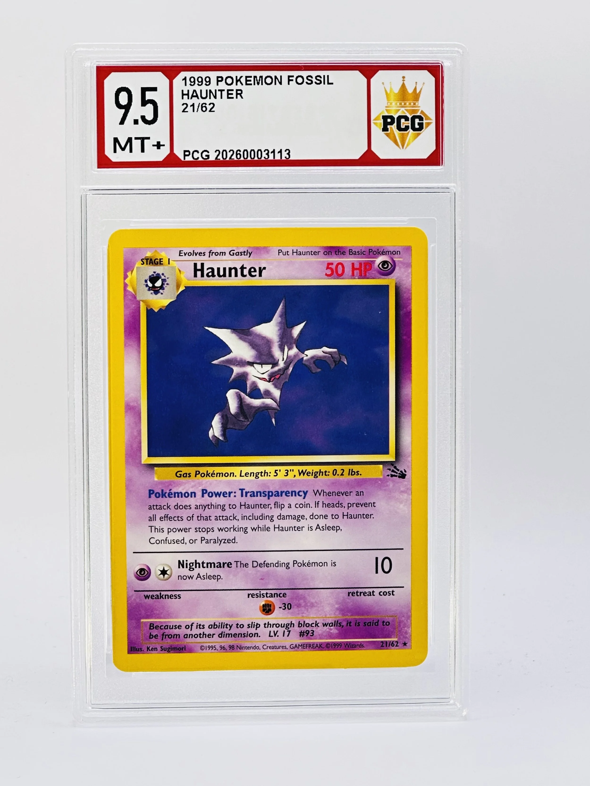 #20260003113 1999 HAUNTER 9.5 MT+