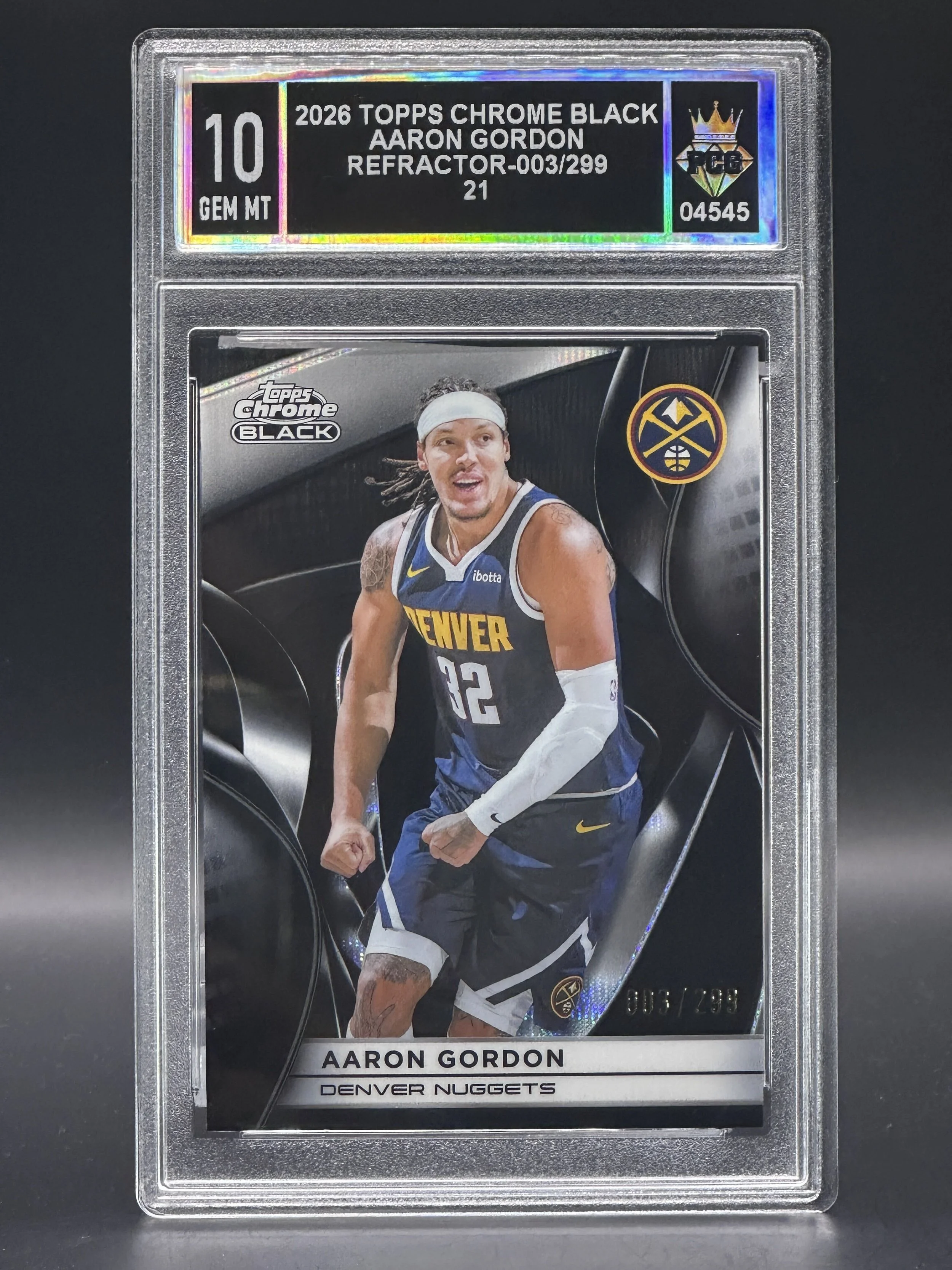 #04545 2026 AARON GORDON 10 GEM MT
