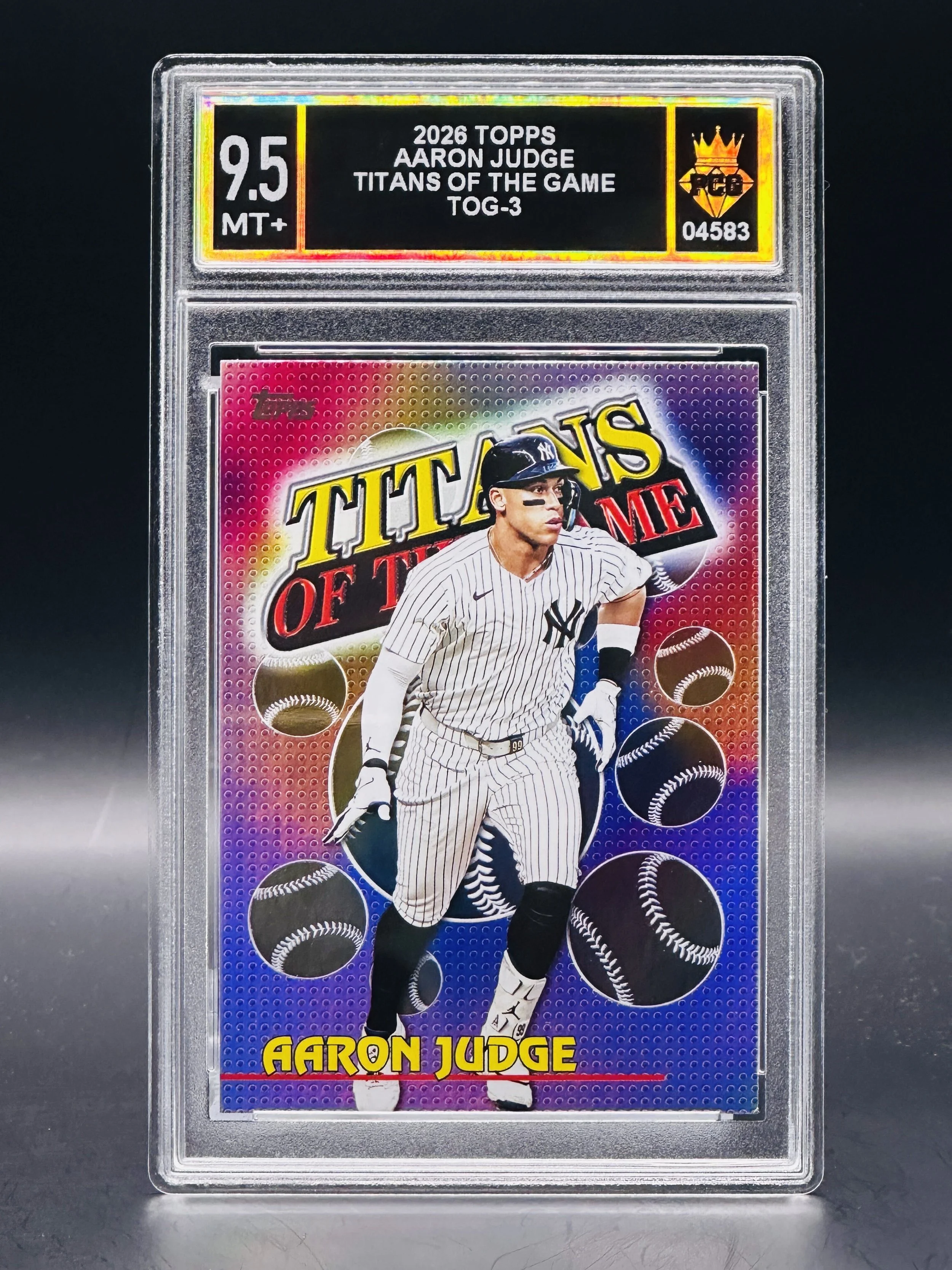 #04583 2026 AARON JUDGE 9.5 MT+