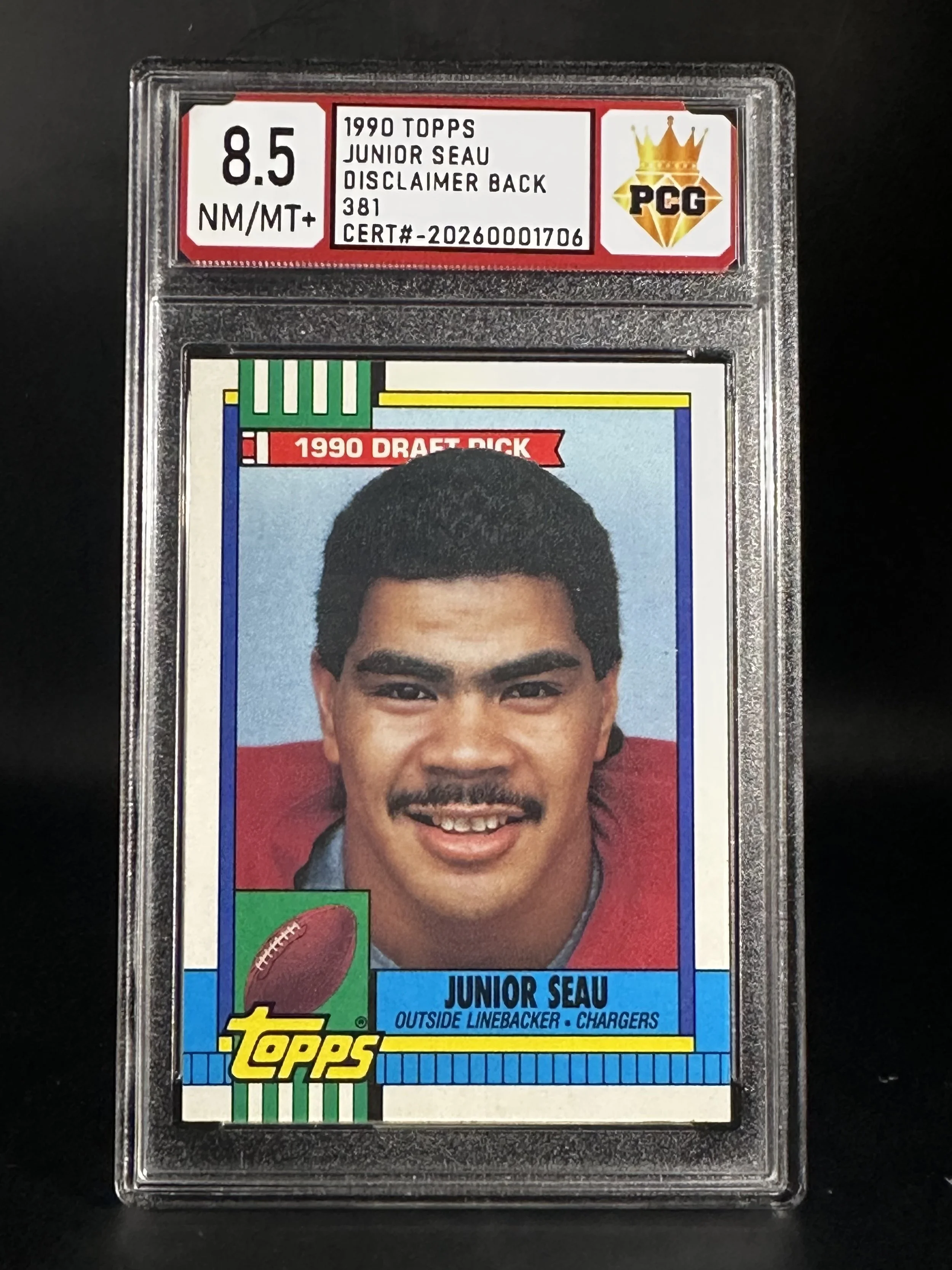 #20260001706 1990 JUNIOR SEAU 8.5 NM/MT+