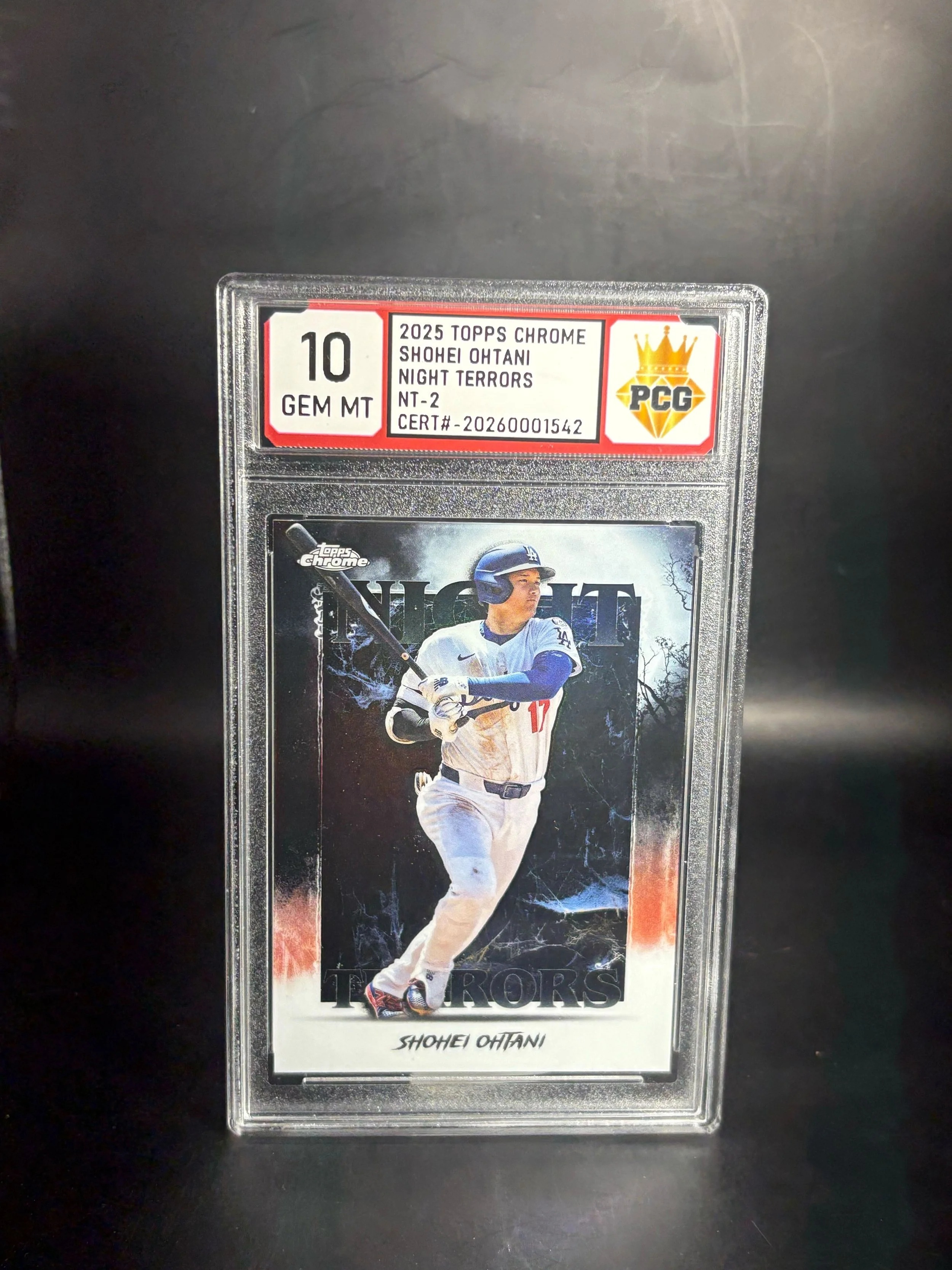 #20260001542 2025 SHOHEI OHTANI 10 GEM MT