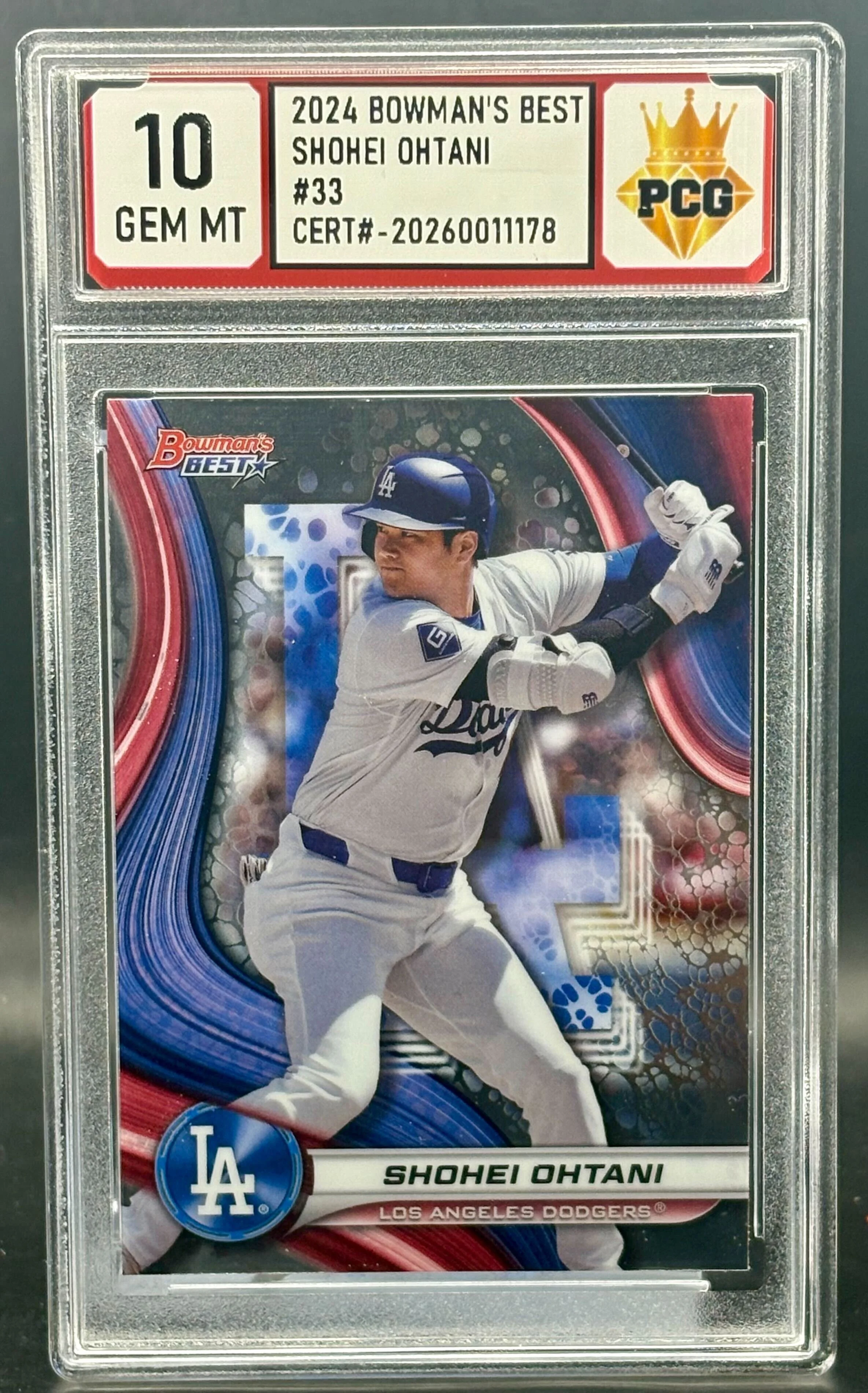 #20260011178 2024 SHOHEI OHTANI 10 GEM MT