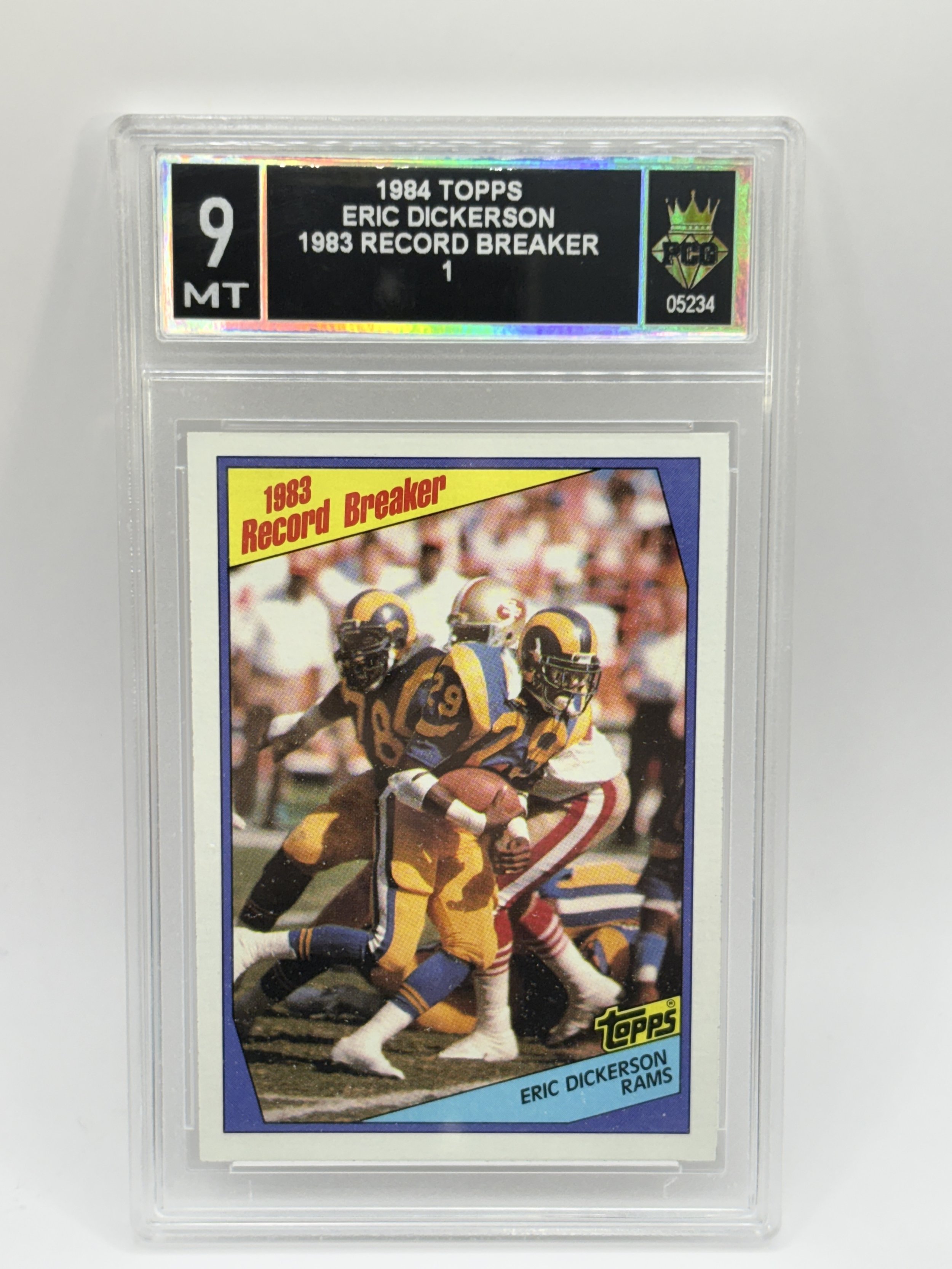 #20260005234 1984 ERIC DICKERSON 9 MT