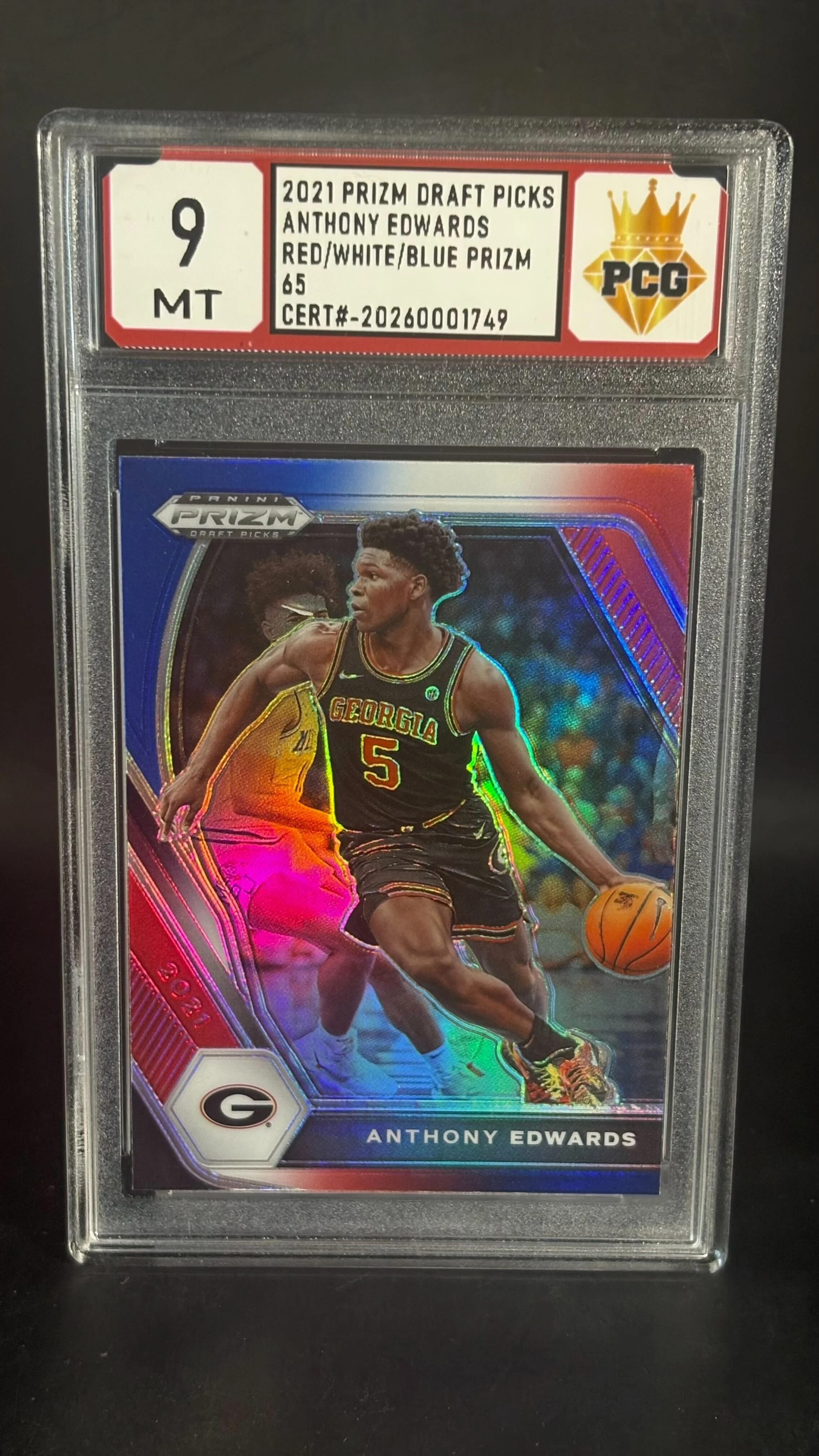 #20260001749 2021 ANTHONY EDWARDS 9 MT