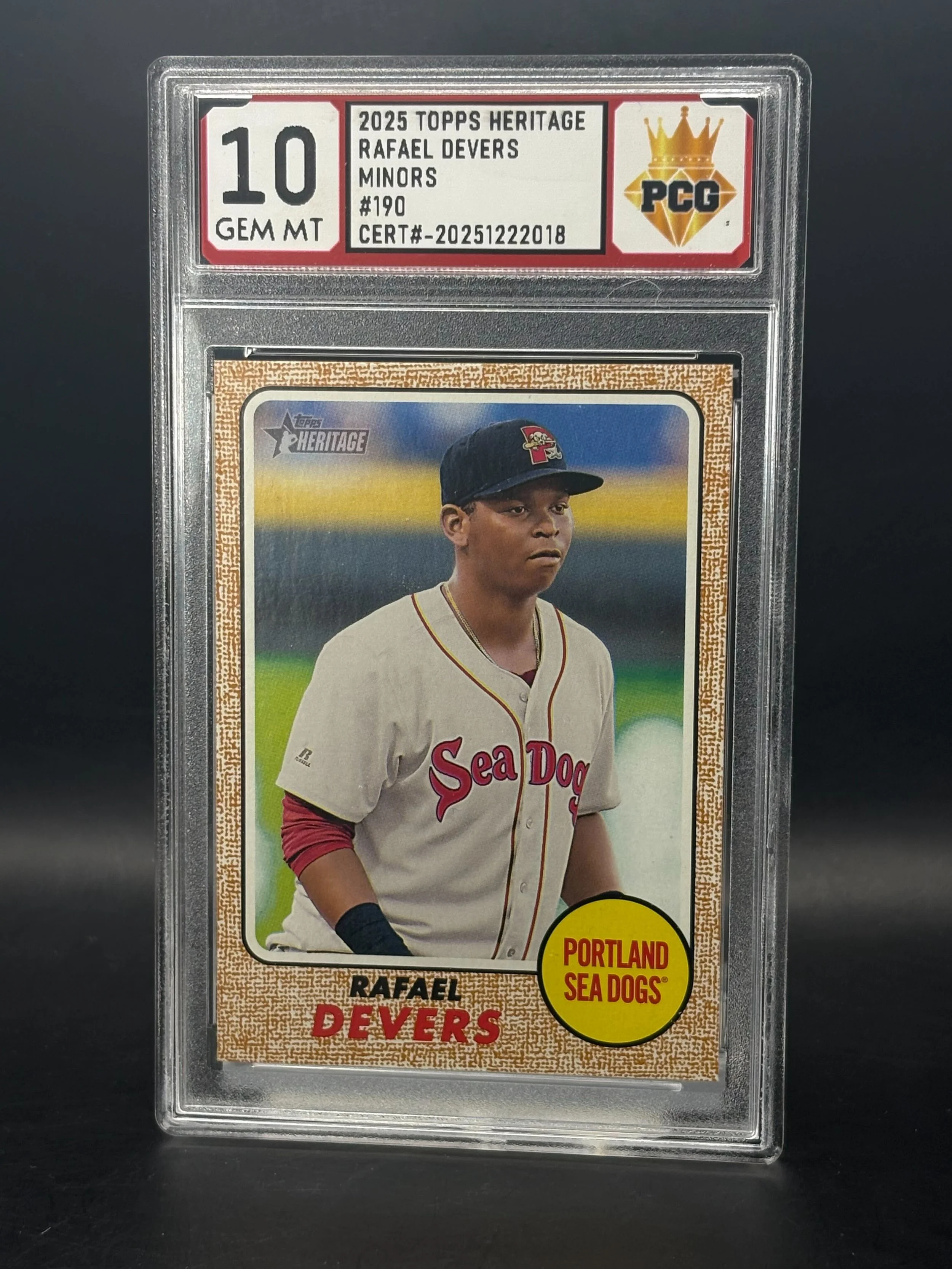 #20251222018 2017 RAFAEL DEVERS 10 GEM MT