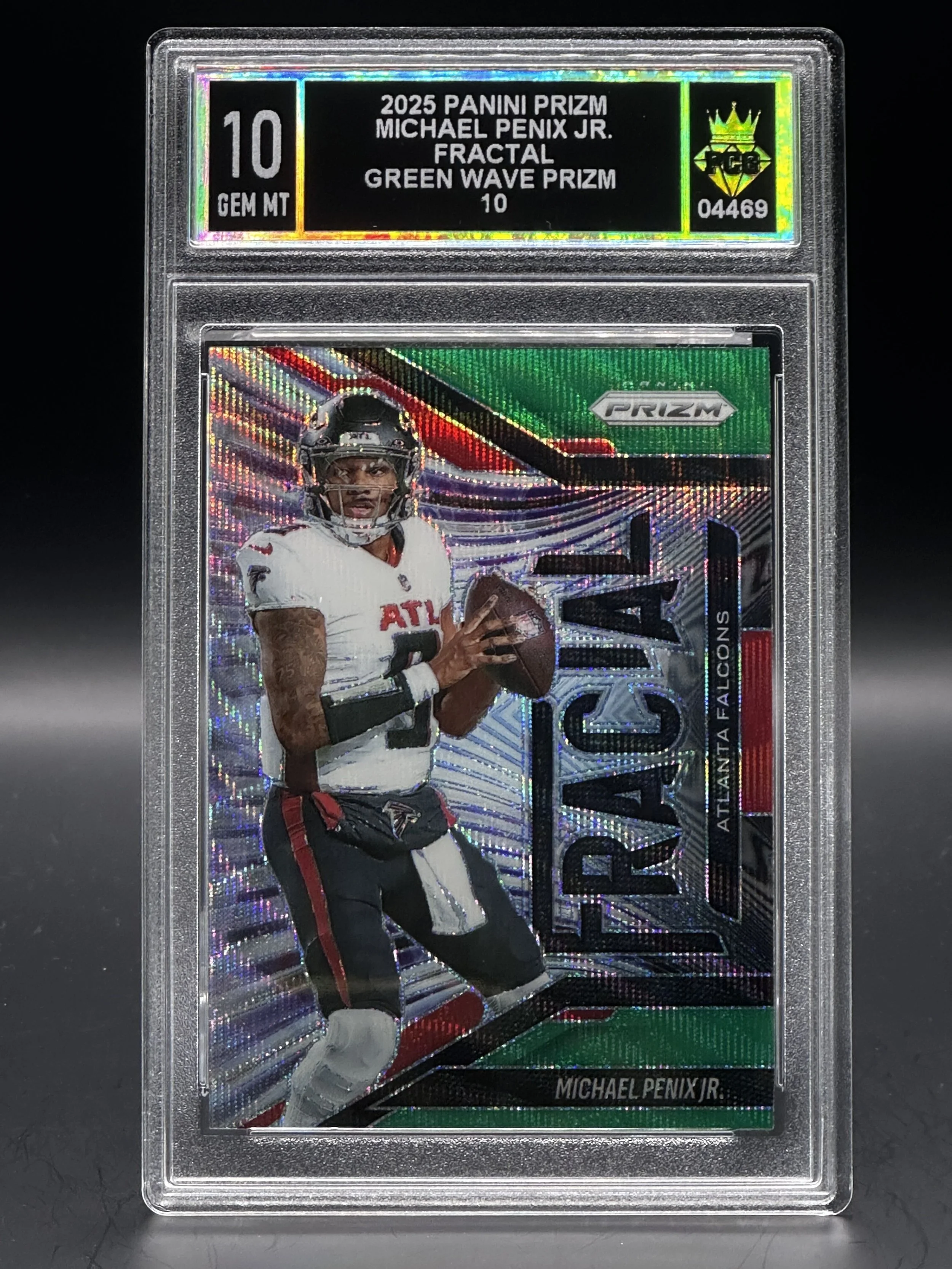#04469 2025 MICHAEL PENIX JR. 10 GEM MT