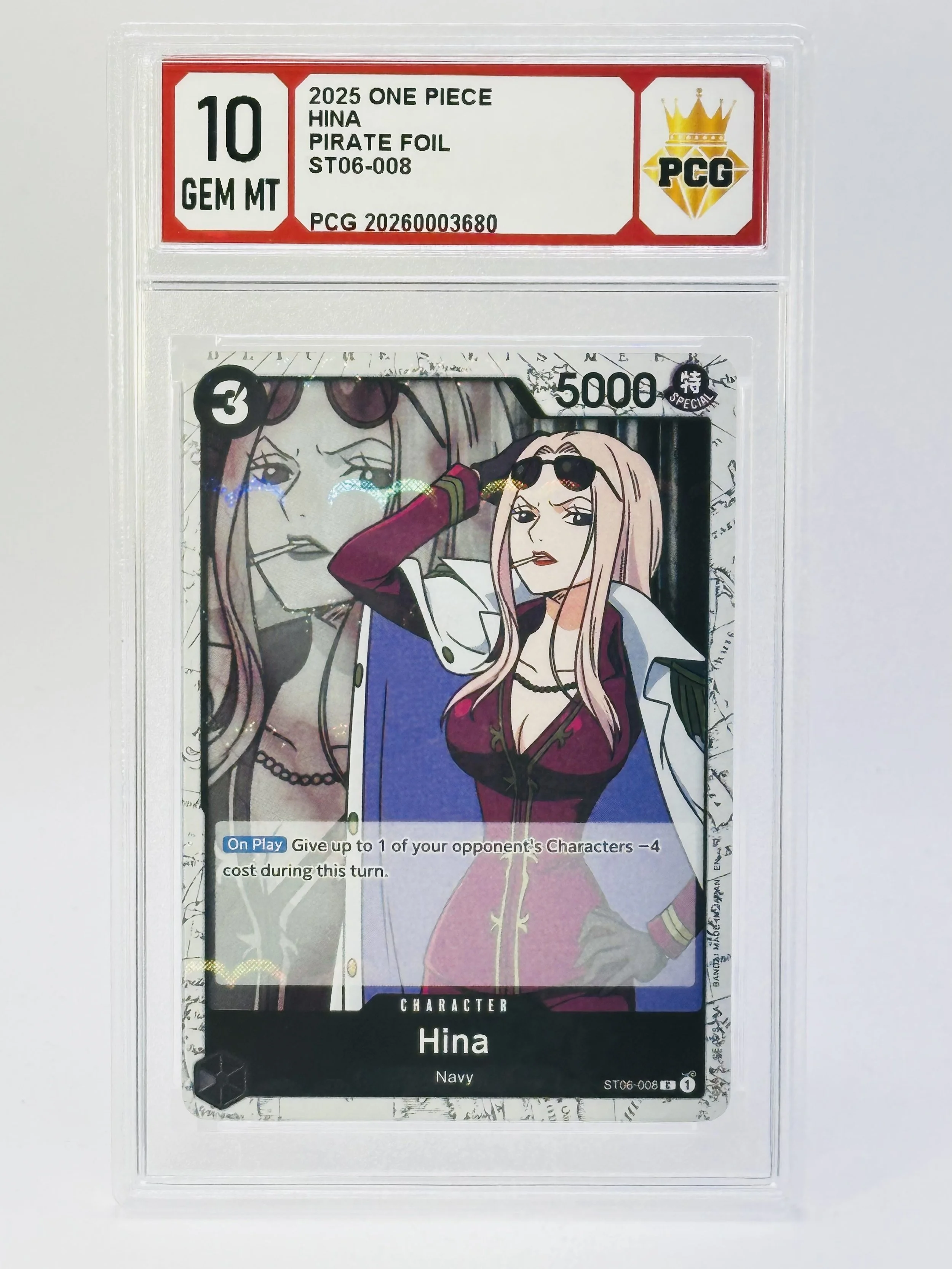#20260003680 2025 HINA 10 GEM MT