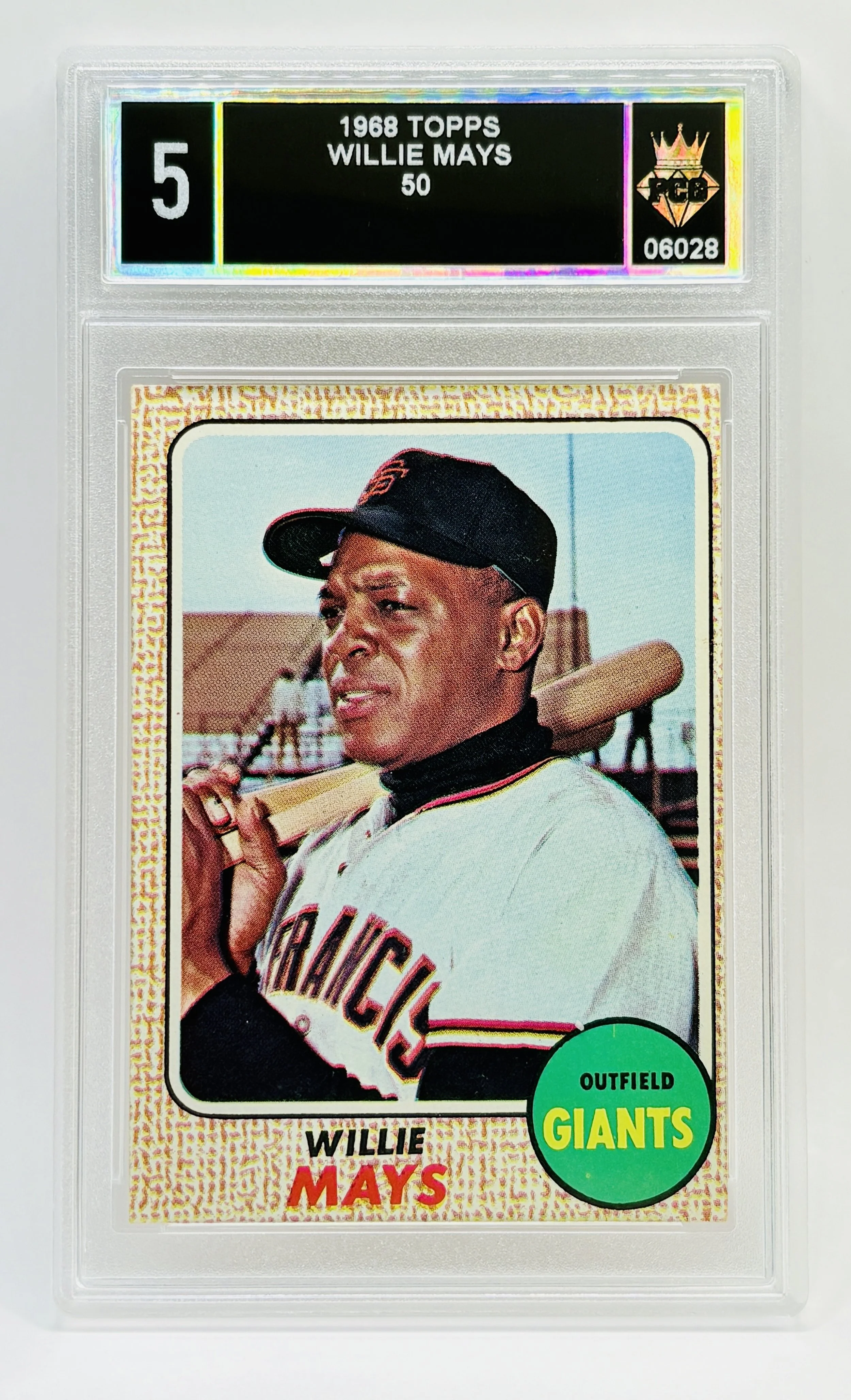 #06028 1968 WILLIE MAYS 5