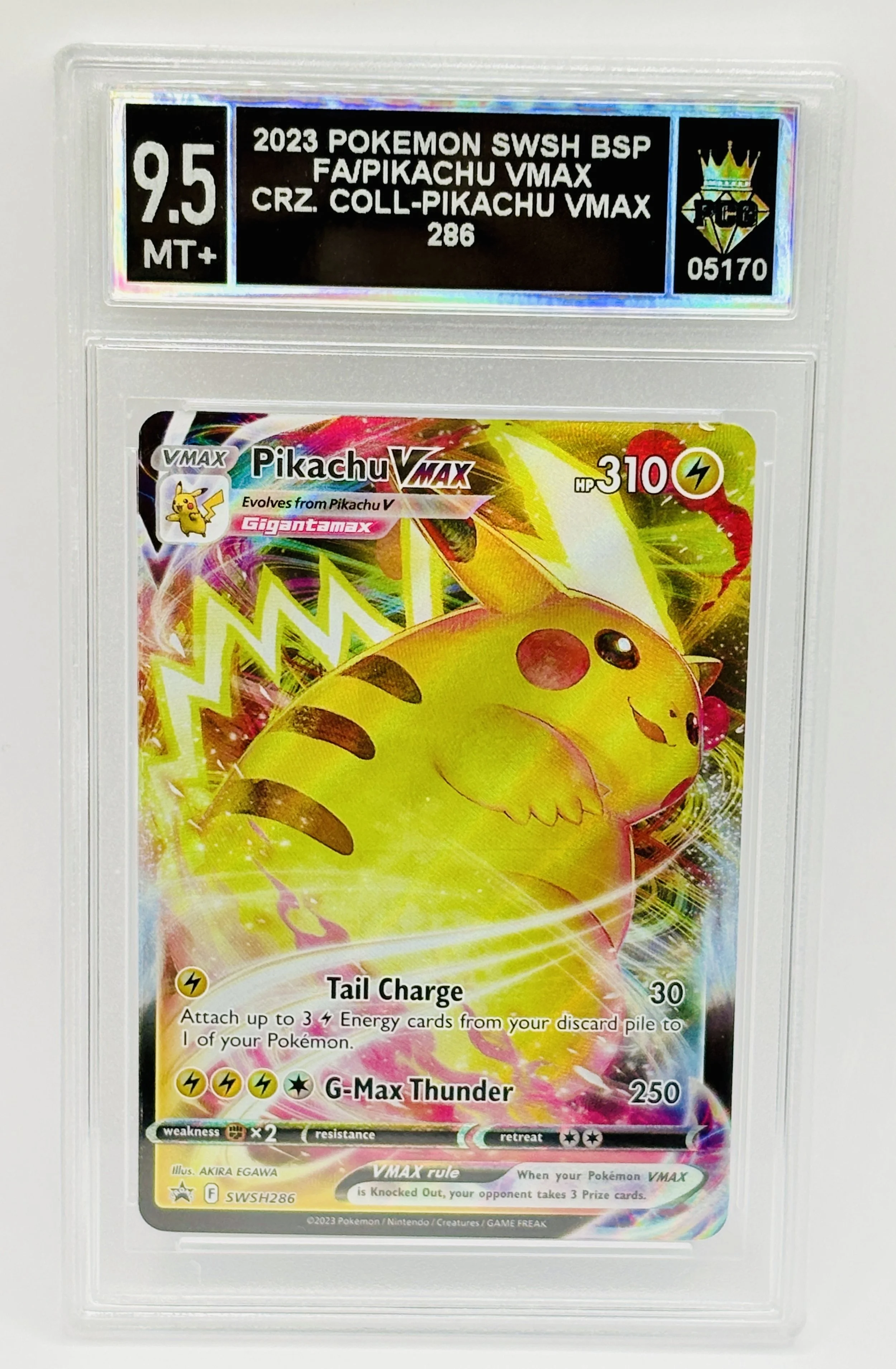 #20260005170 2023 FA/PIKACHU VMAX 9.5 MT+