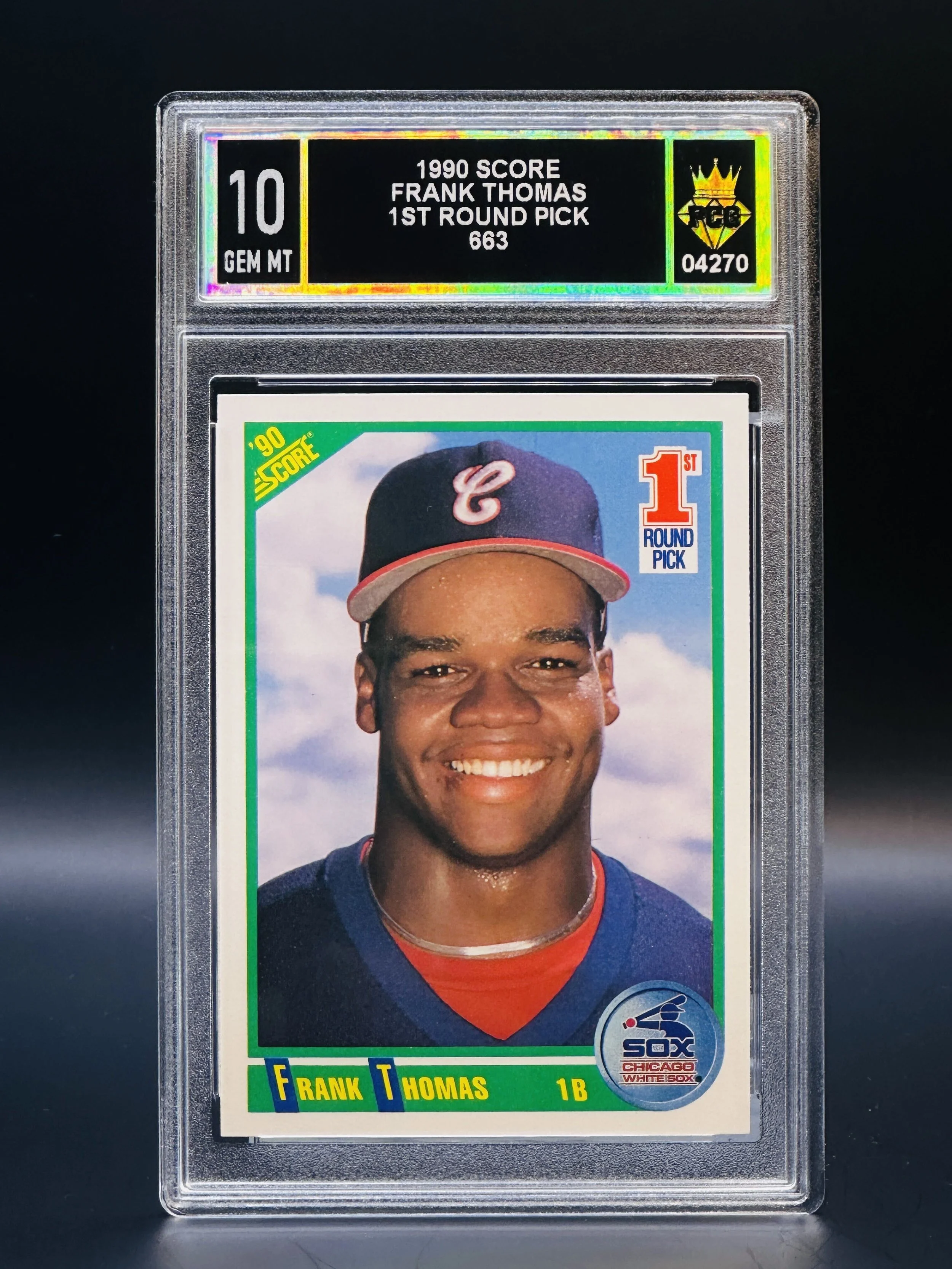 #04270 1990 FRANK THOMAS 10 GEM MT