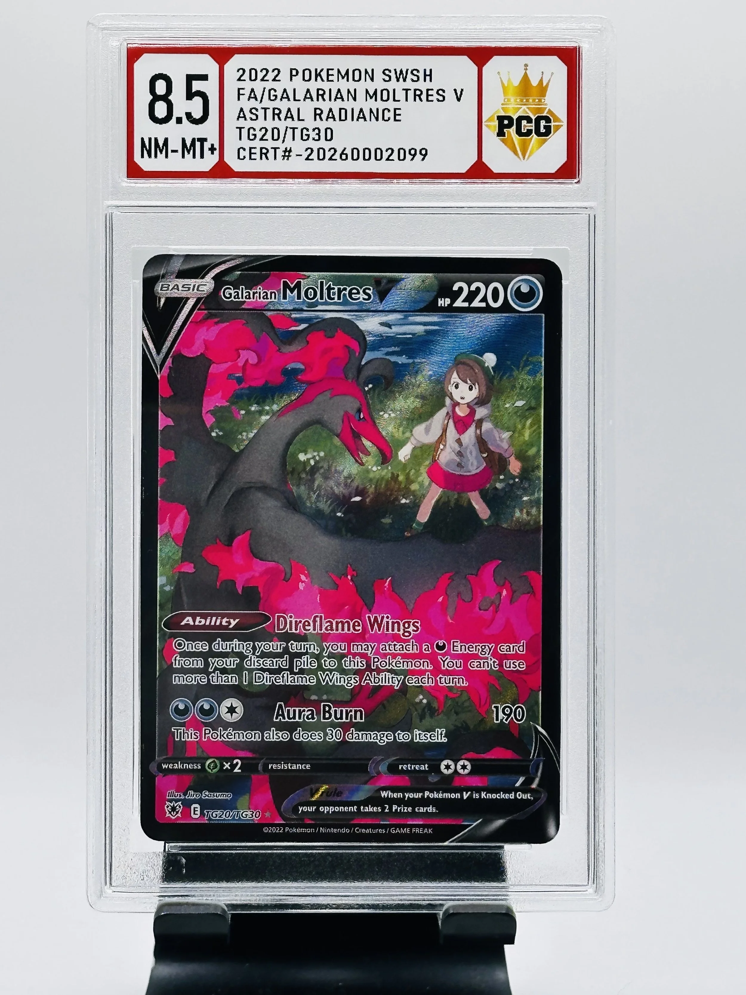#20260002099 2022 FA/GALARIAN MOLTRES 8.5 NM-MT+