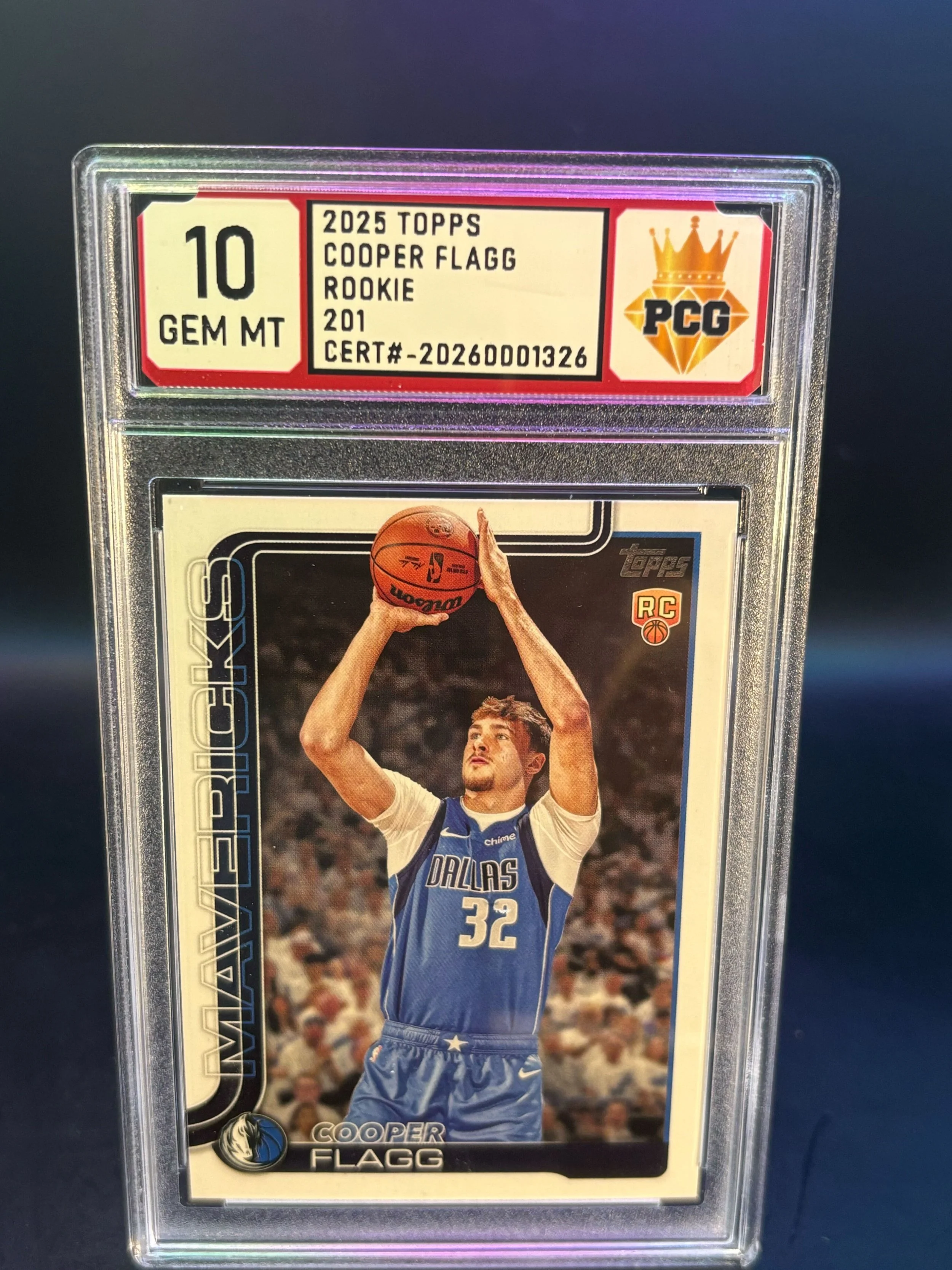 #20260001326 2025 COOPER FLAGG 10 GEM MT