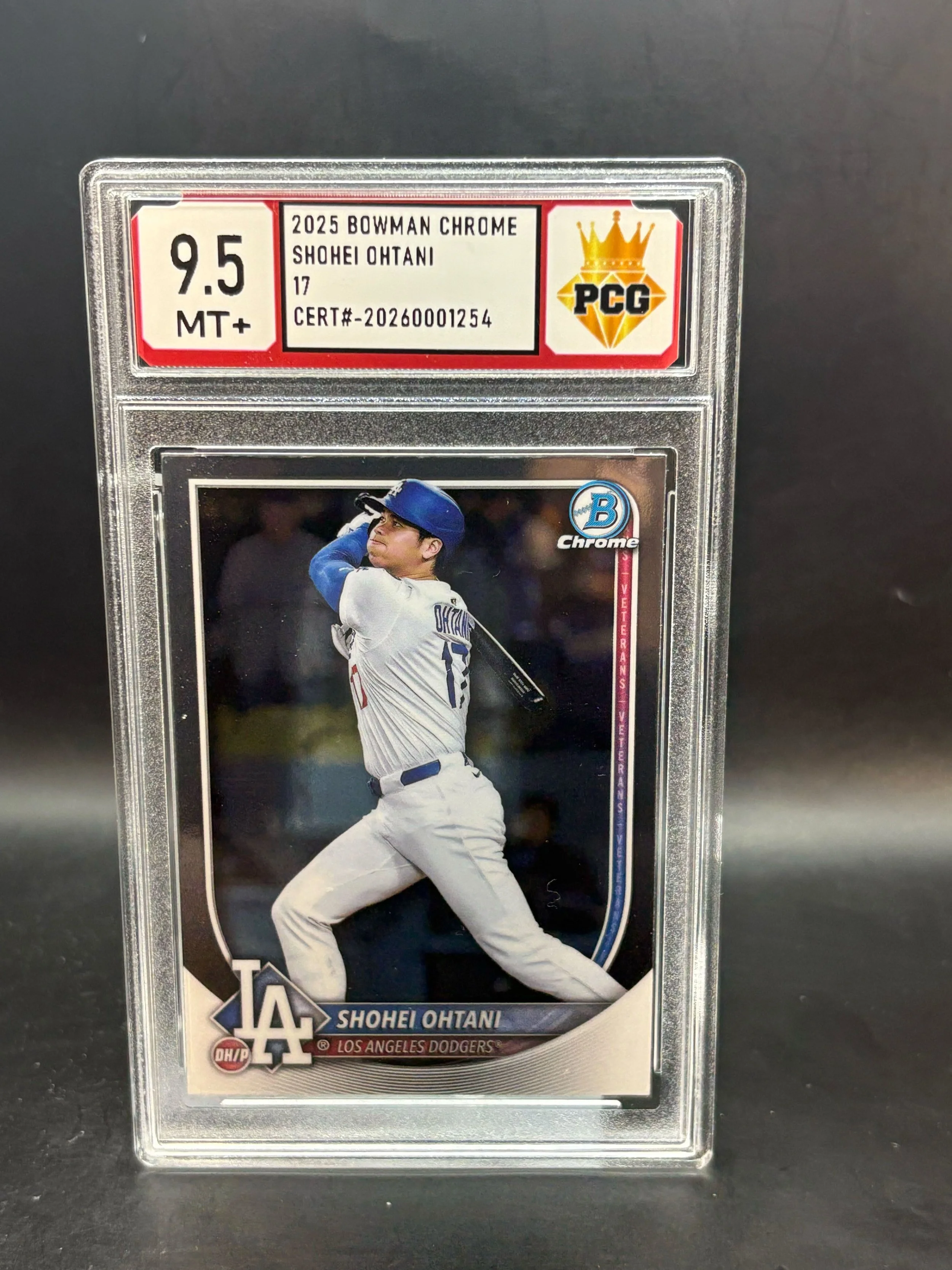 #20260001254 2025 SHOHEI OHTANI 9.5 MT+