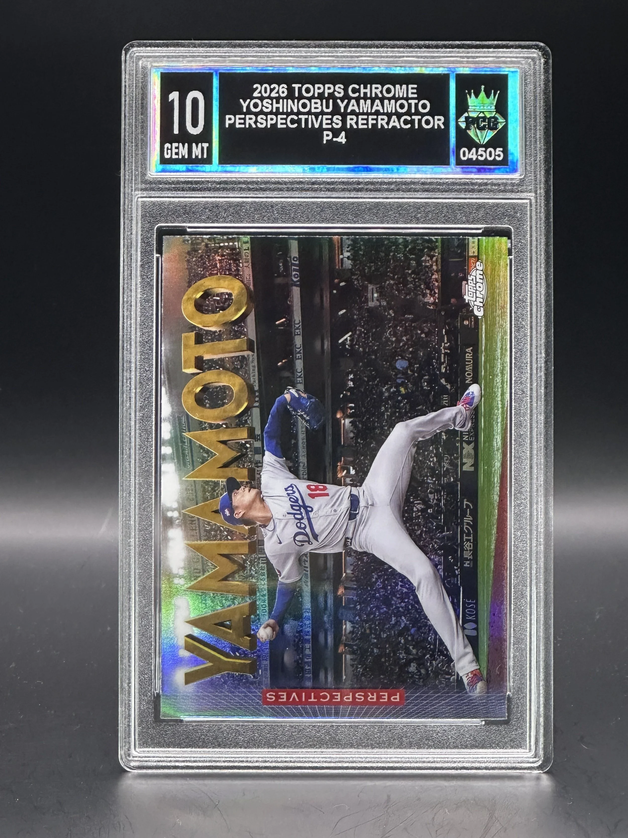 #04505 2026 YOSHINOBU YAMAMOTO 10 GEM MT