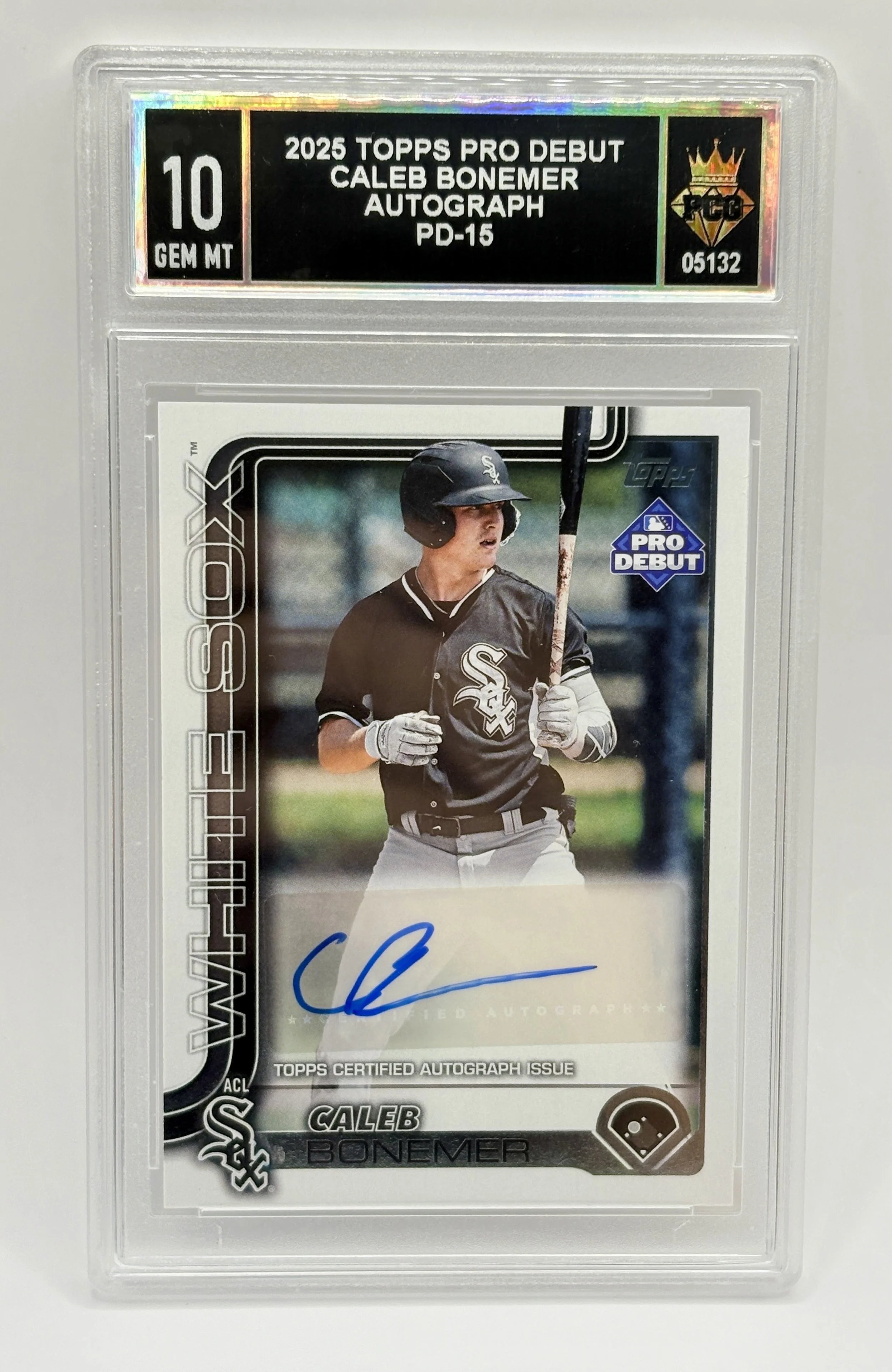 #20260005132 2025 CALEB BONEMER 10 GEM MT