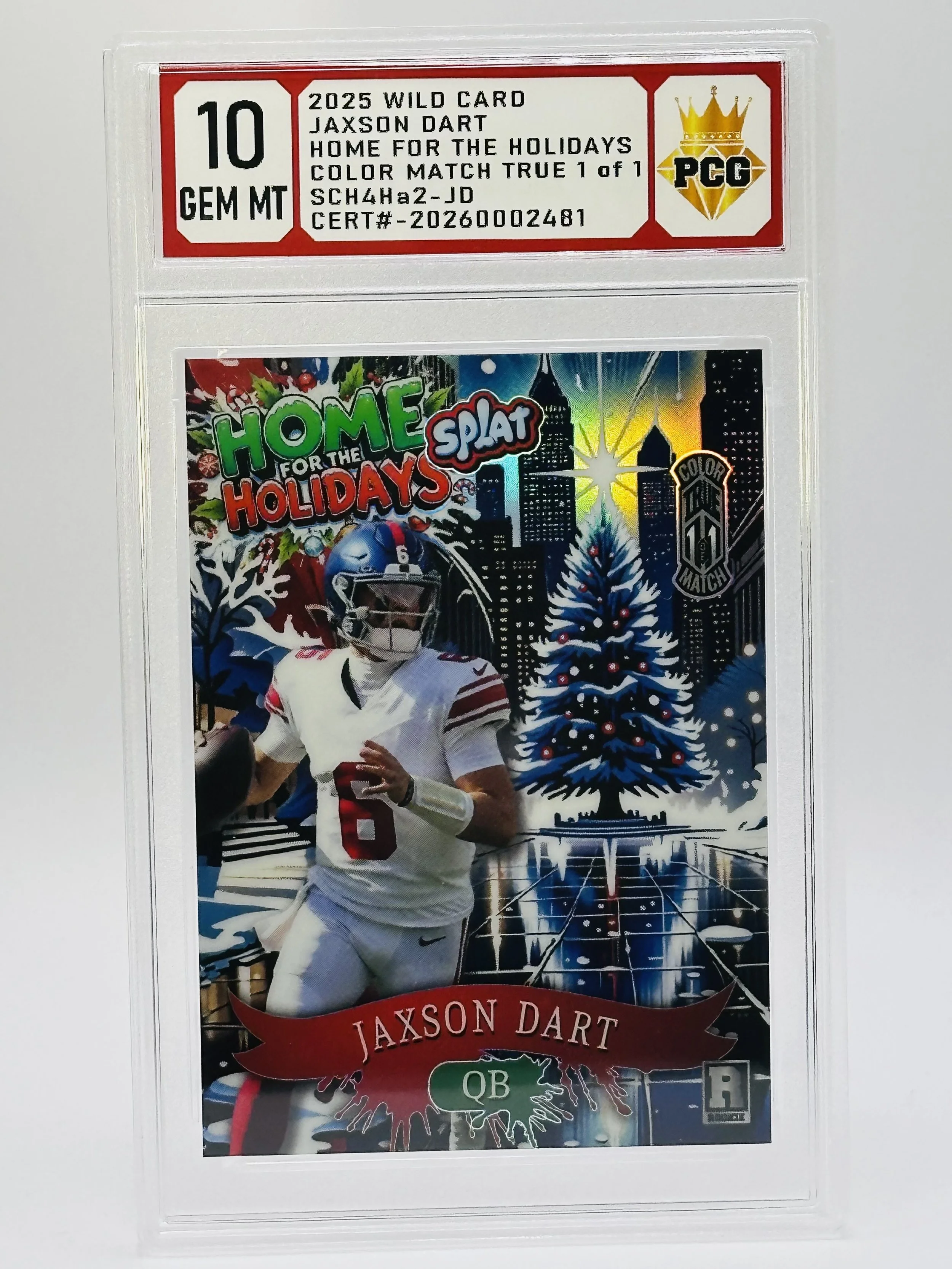#20260002481 2025 JAXSON DART 10 GEM MT