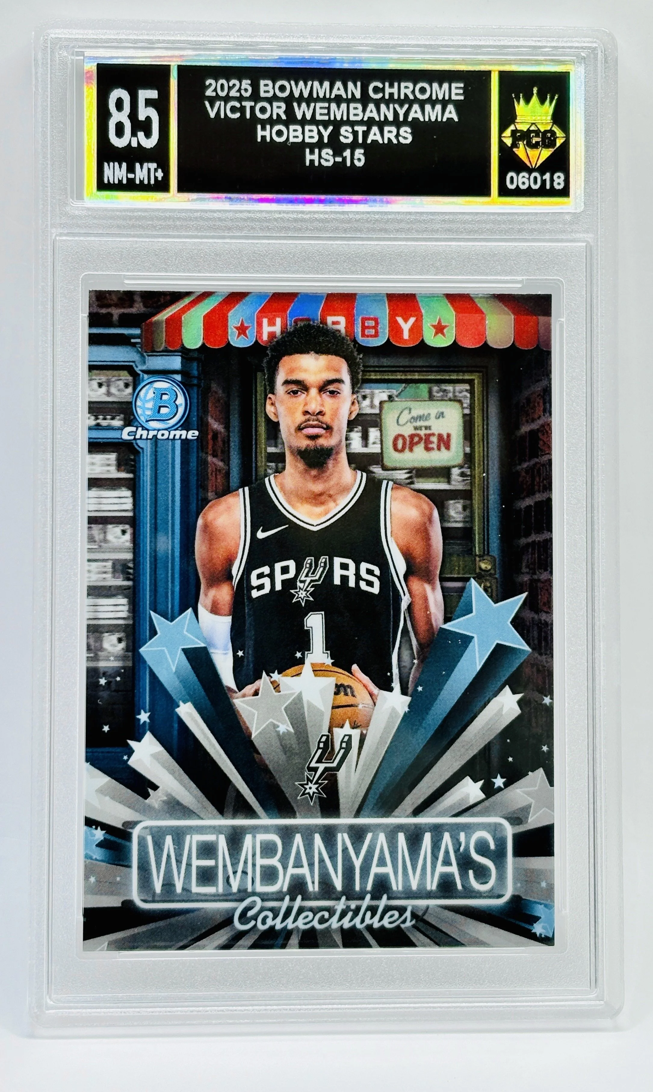 #06018 2025 VICTOR WEMBANYAMA 8.5 NM-MT+