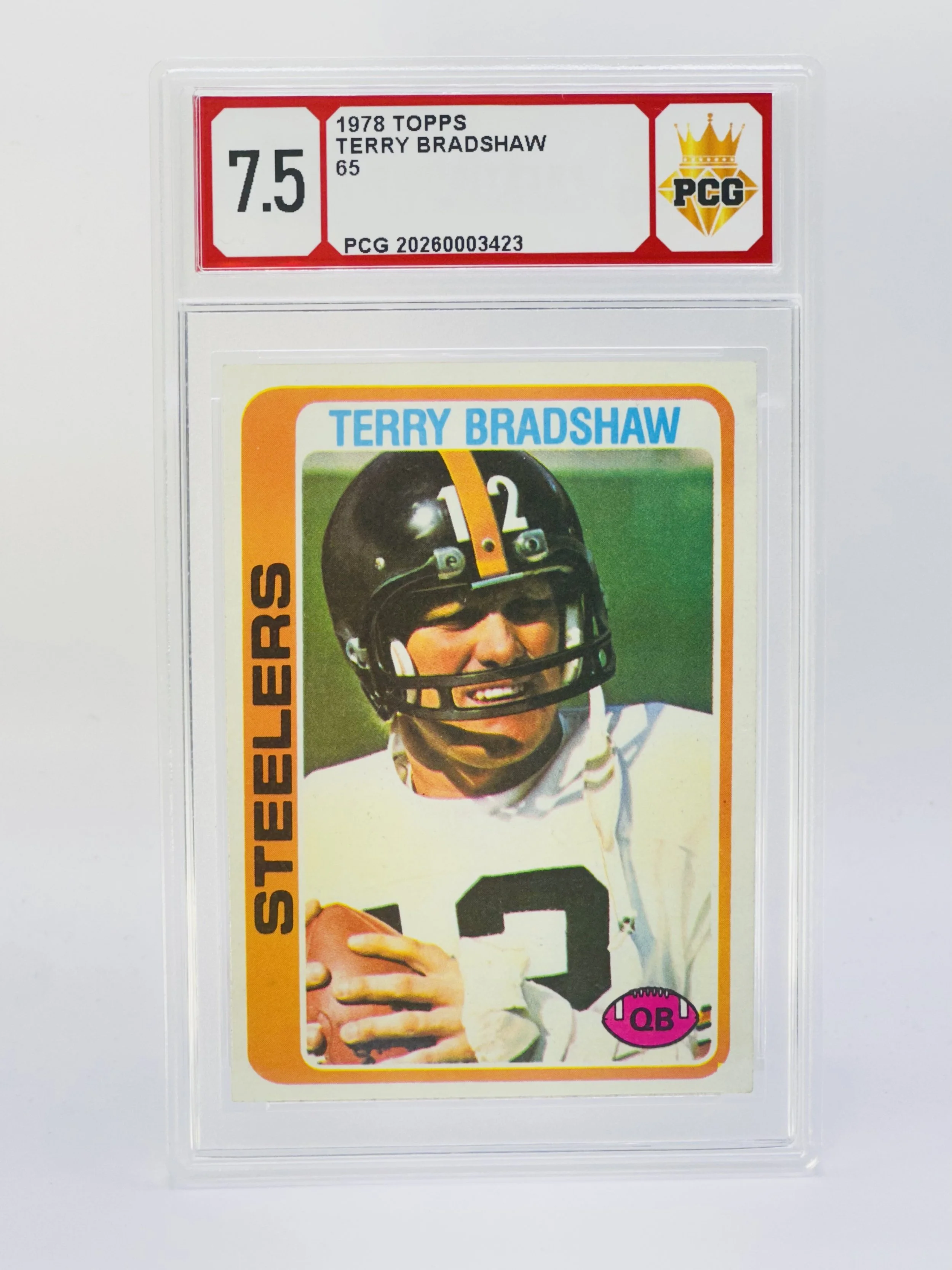 #20260003423 1978 TERRY BRADSHAW 7.5