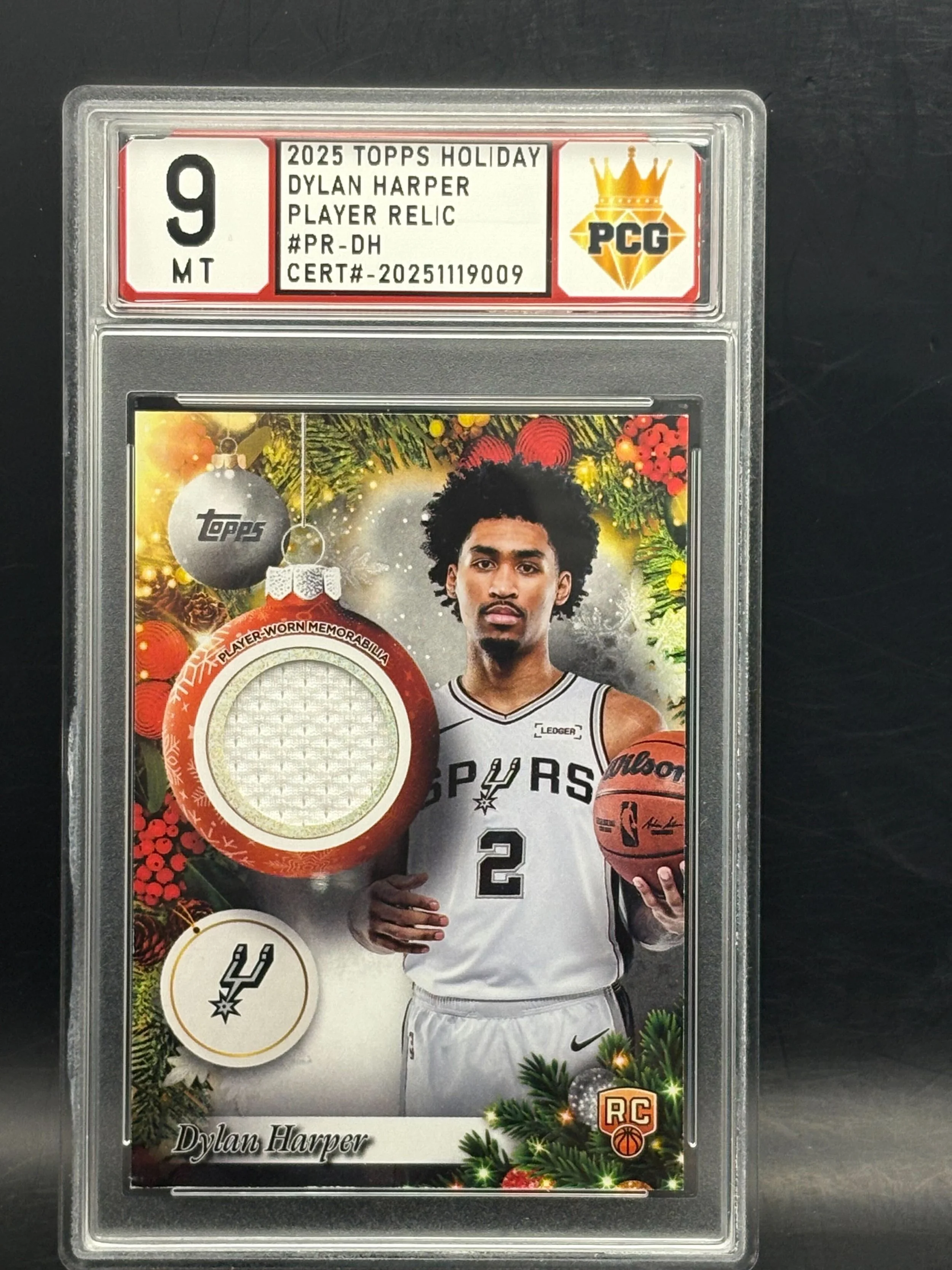 #20251119009 Dylan Harper RC Relic 9 MT