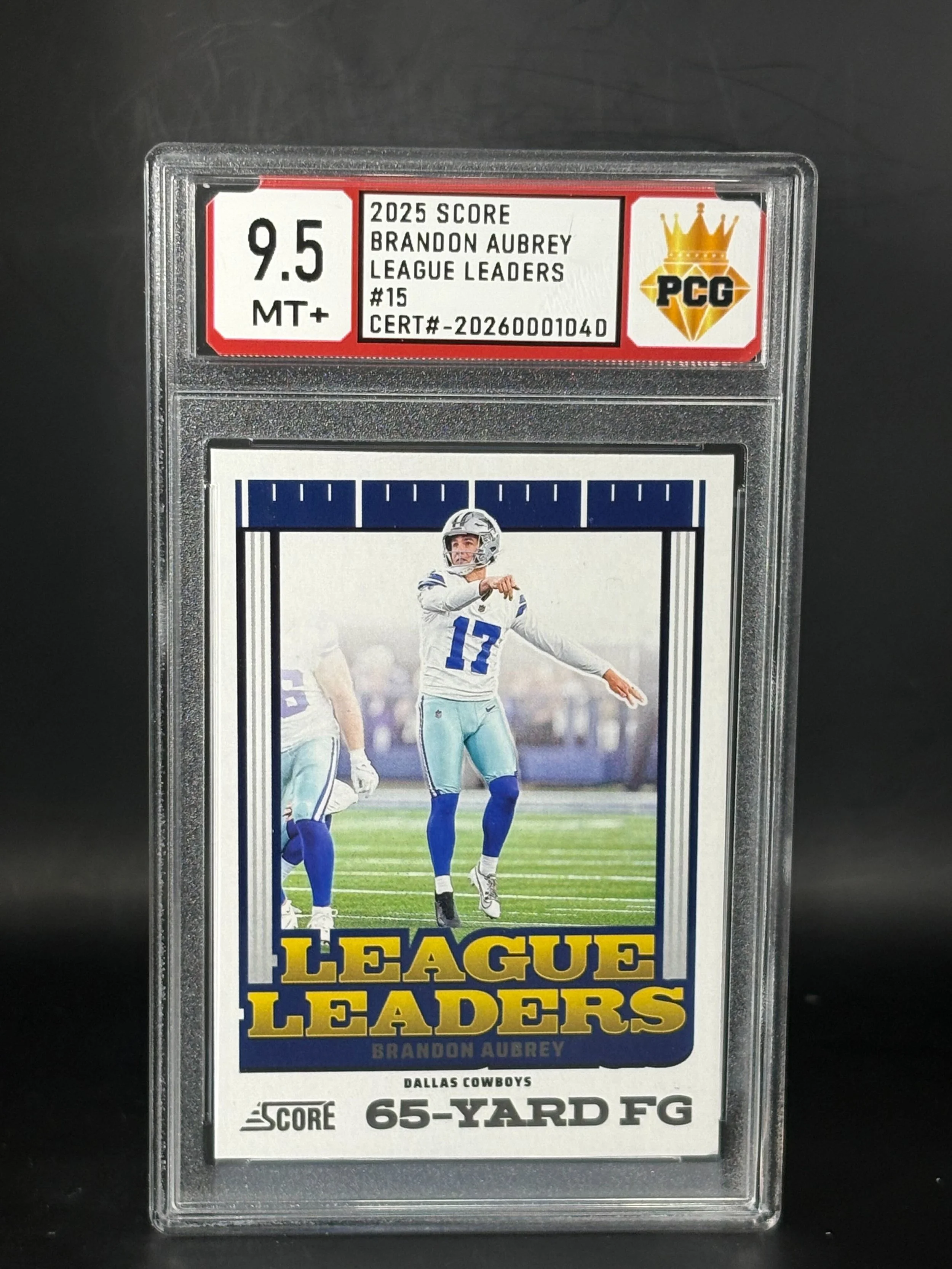 #20260001040 2025 BRANDON AUBREY 9.5 MT+