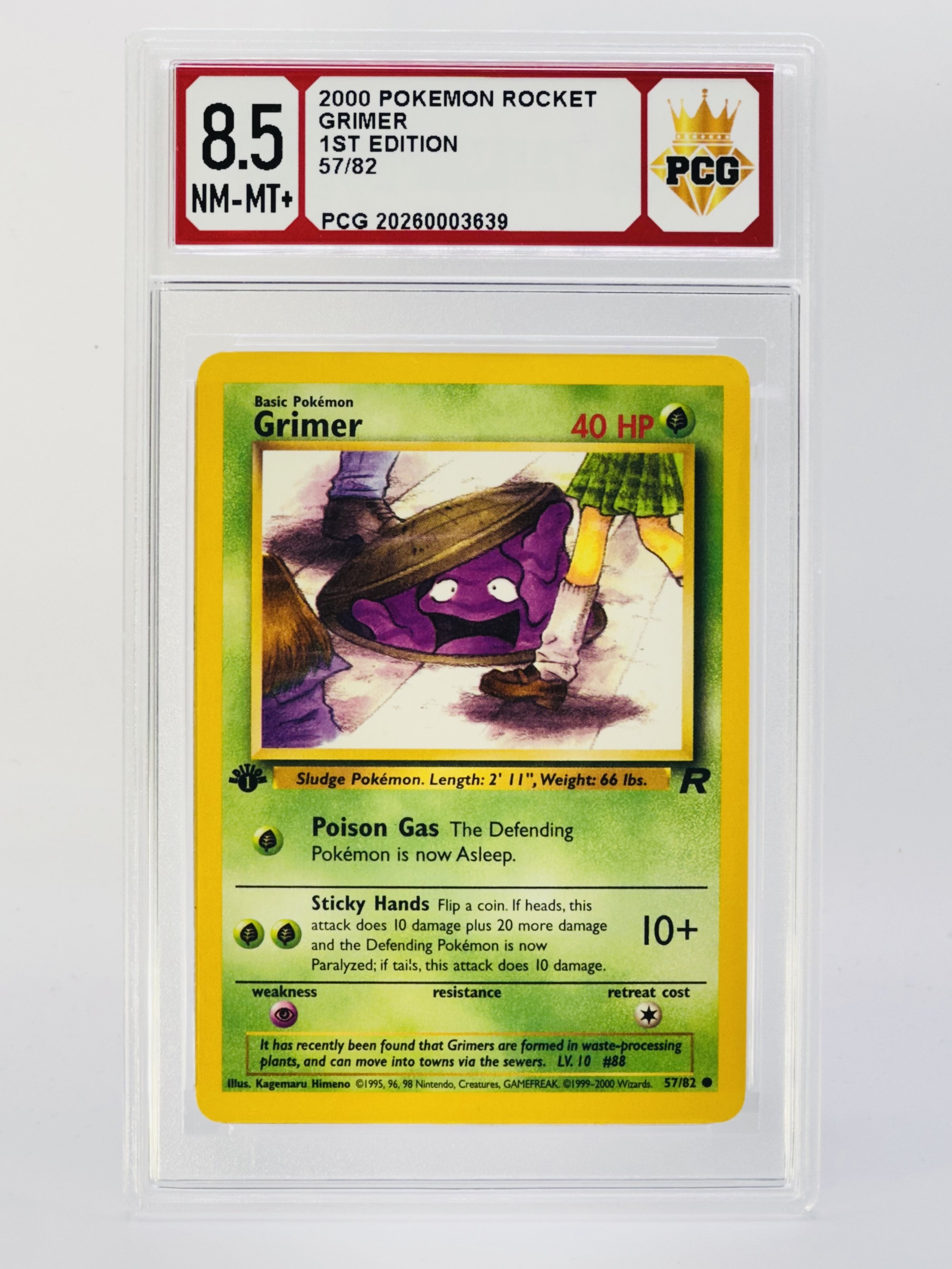 #20260003639 2000 GRIMER 8.5 NM-MT+