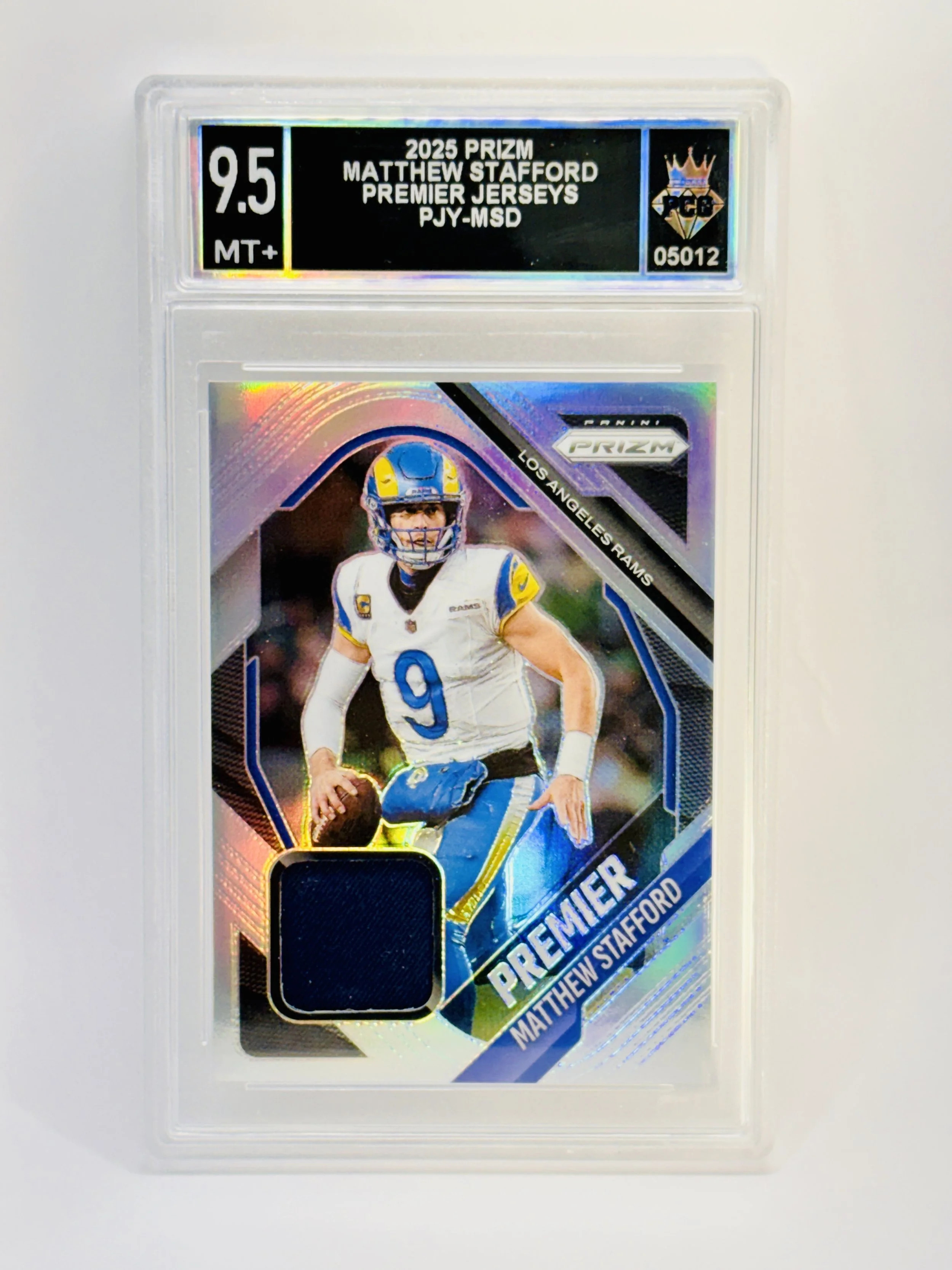 #20260005012 2025 MATTHEW STAFFORD 9.5 NM-MT+