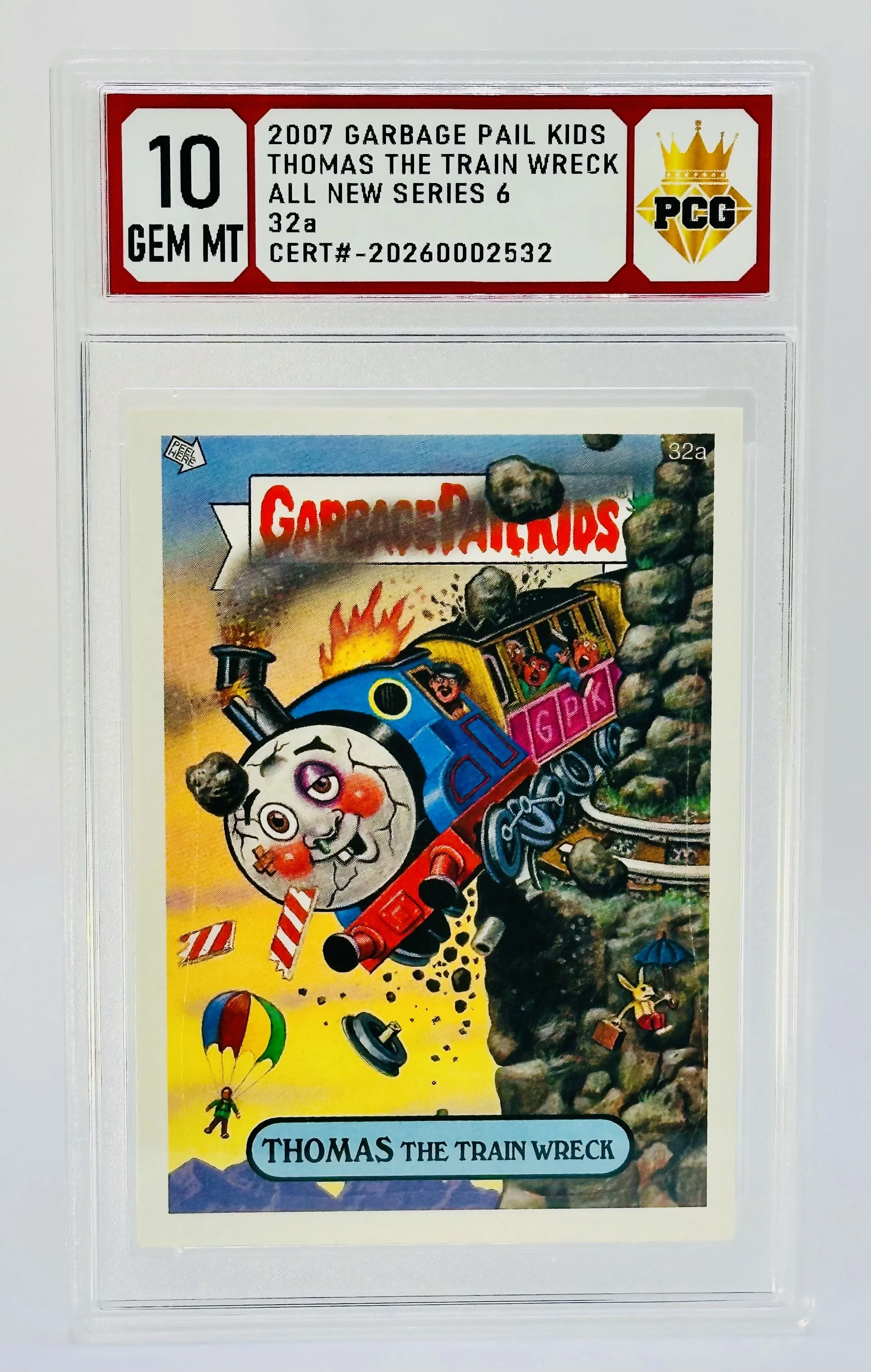 #20260002532 2007 THOMAS THE TRAIN WRECK 10 GEM MT