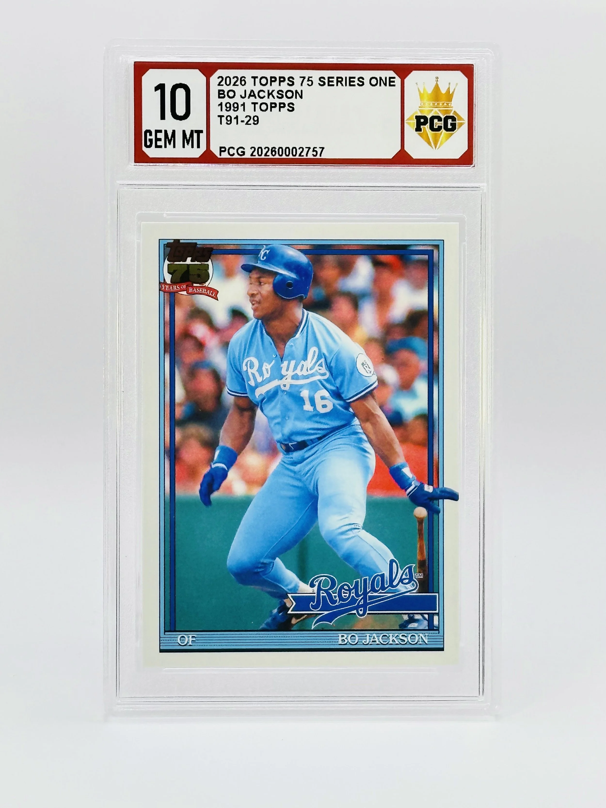 #20260002757 2026 BO JACKSON 10 GEM MT