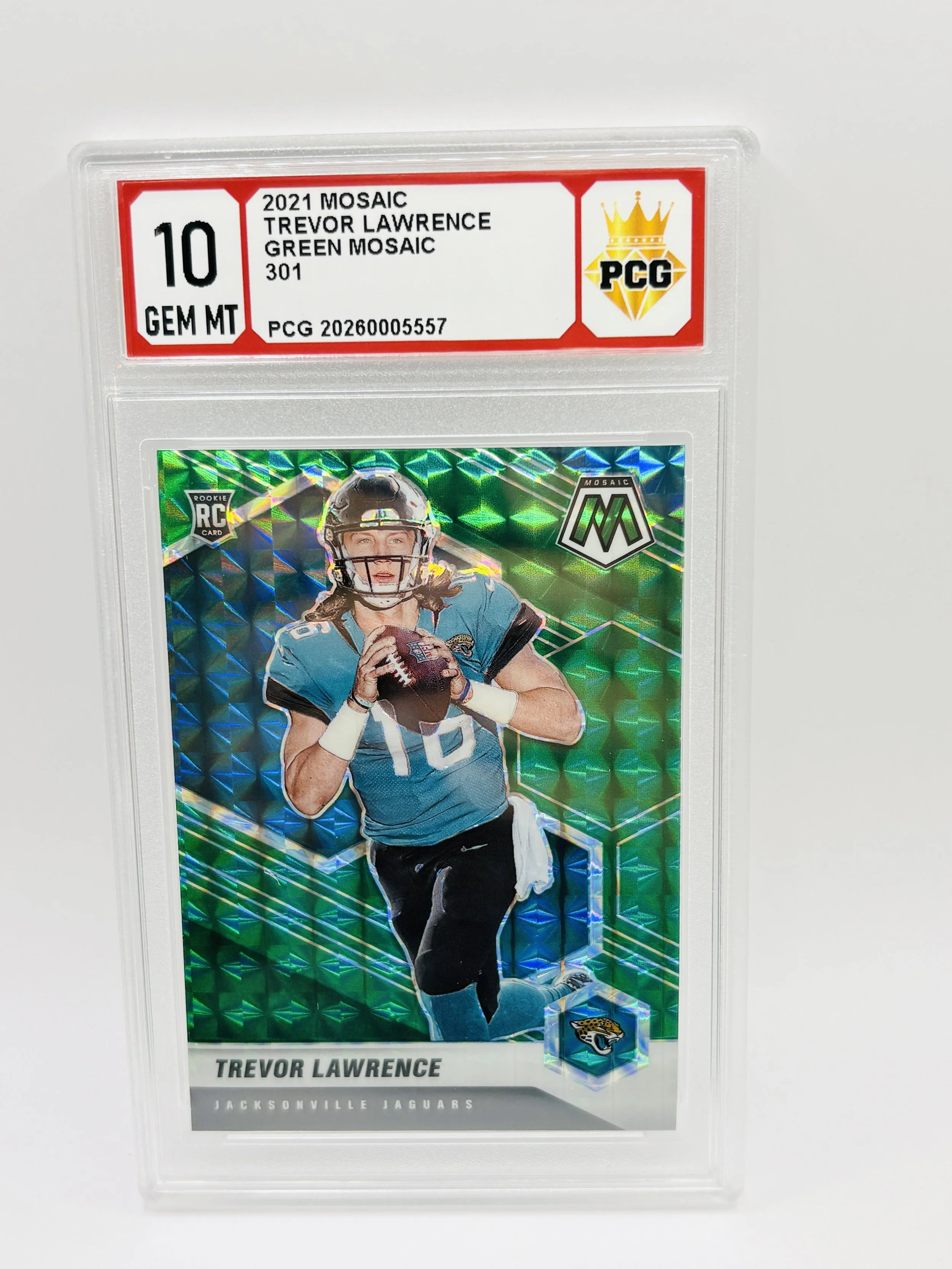 #20260005557 2021 TREVOR LAWRENCE 10 GEM MT