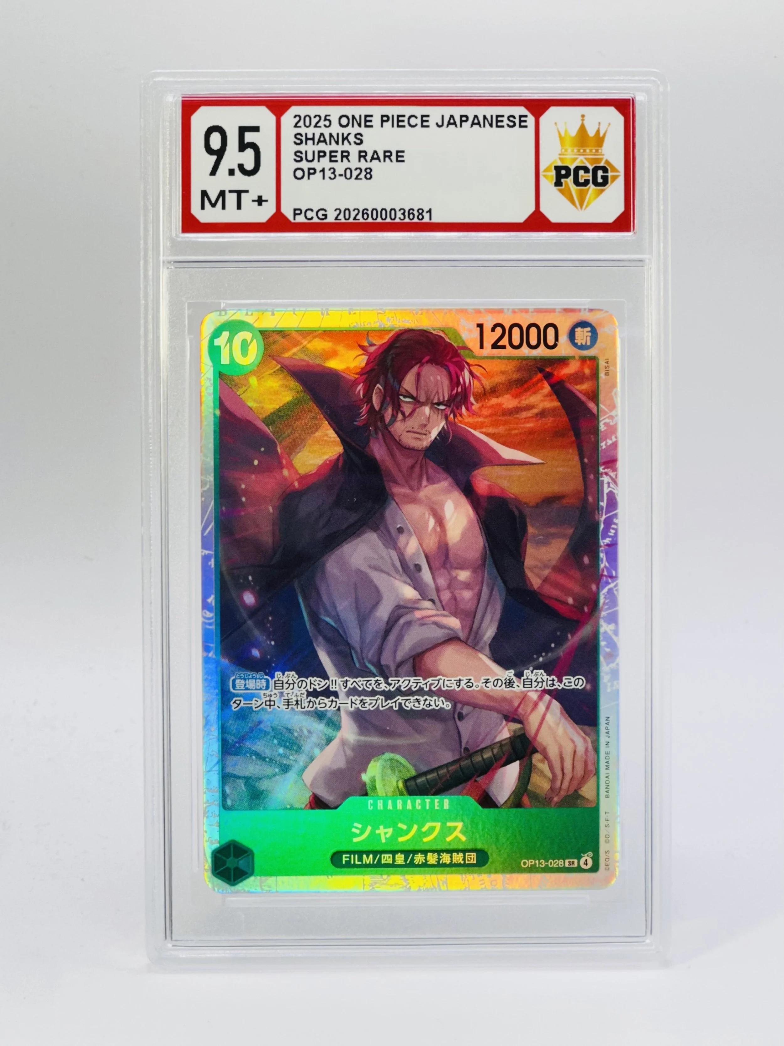 #20260003681 2025 SHANKS 9.5 MT+