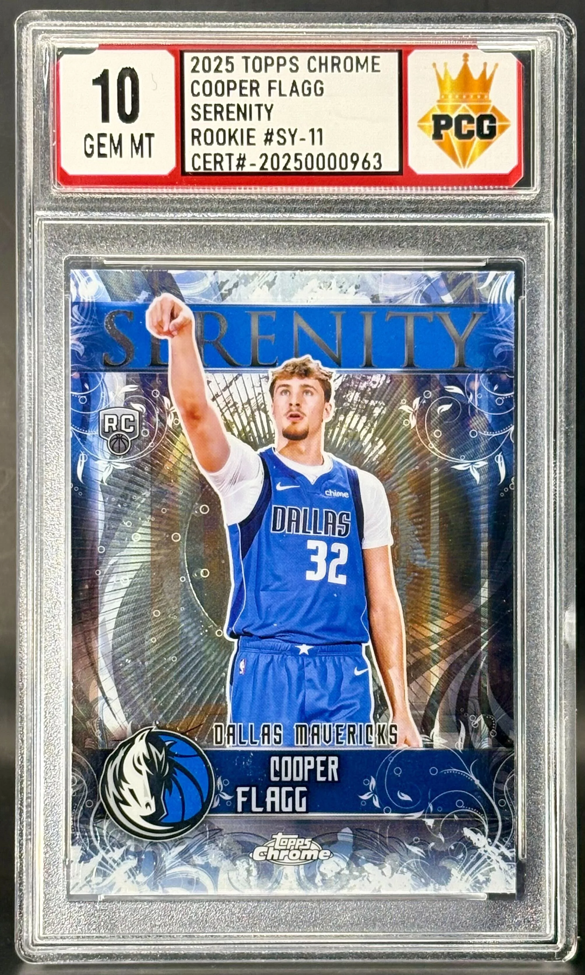 #20250000963 2025 COOPER FLAGG 10 GEM MT