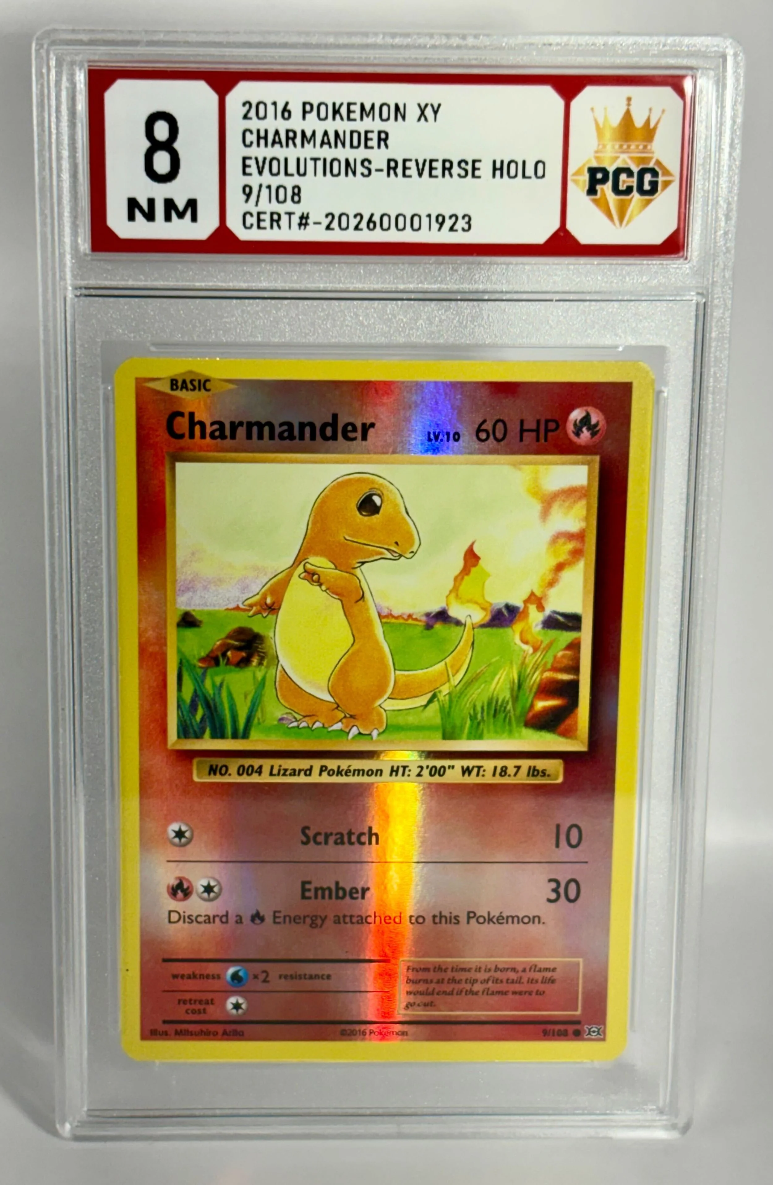 #20260001923 2016 CHARMANDER B NM