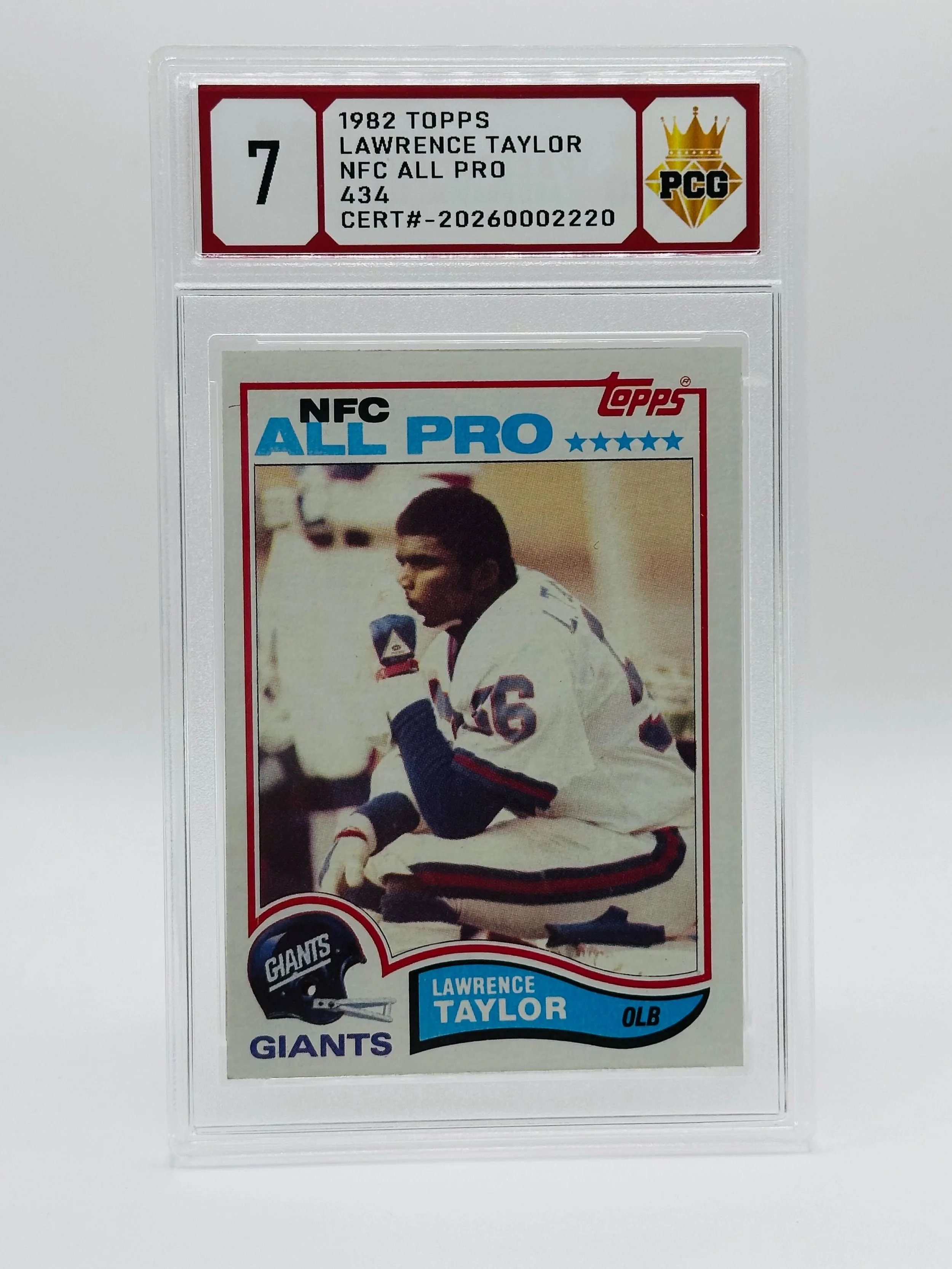 #200600220 1982 LAWRENCE TAYLOR 7
