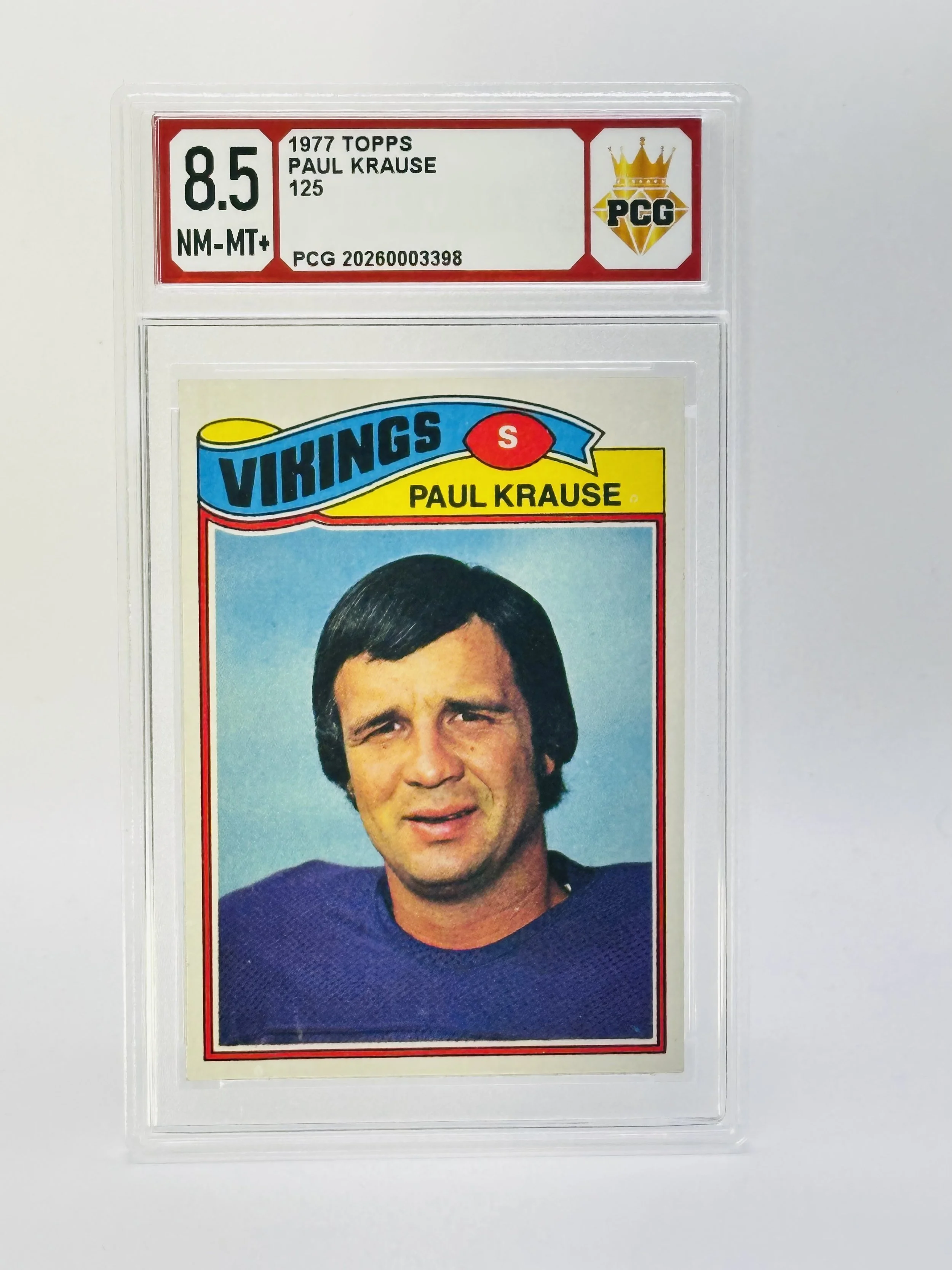 #20260003398 1977 PAUL KRAUSE 8.5 NM-MT+