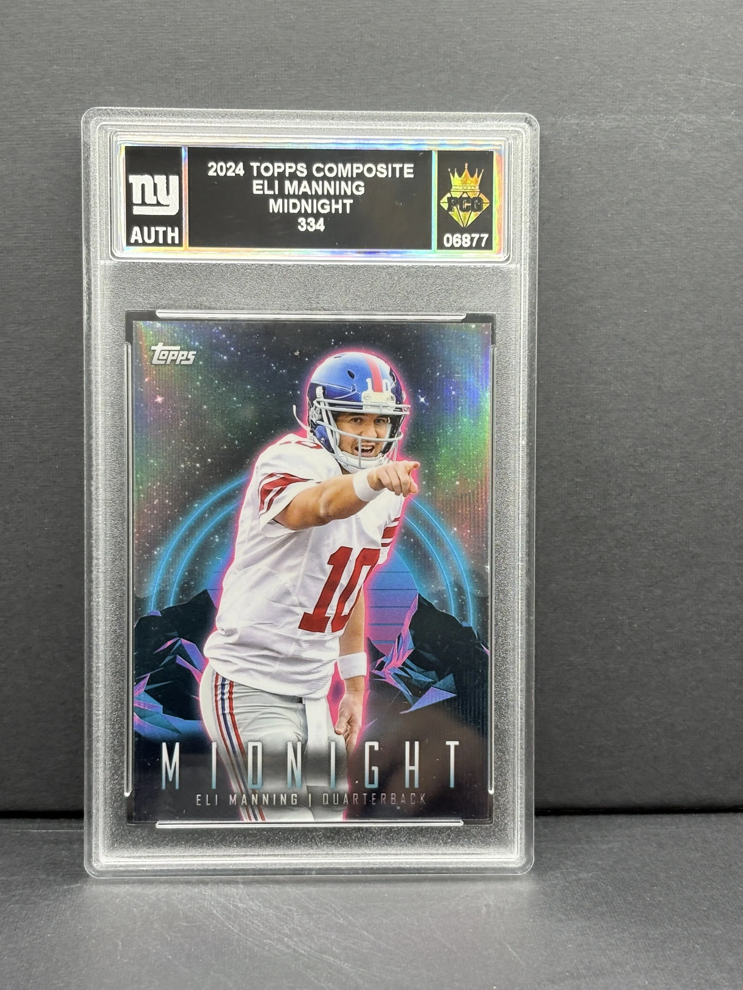 #06877 2024 ELI MANNING AUTH.