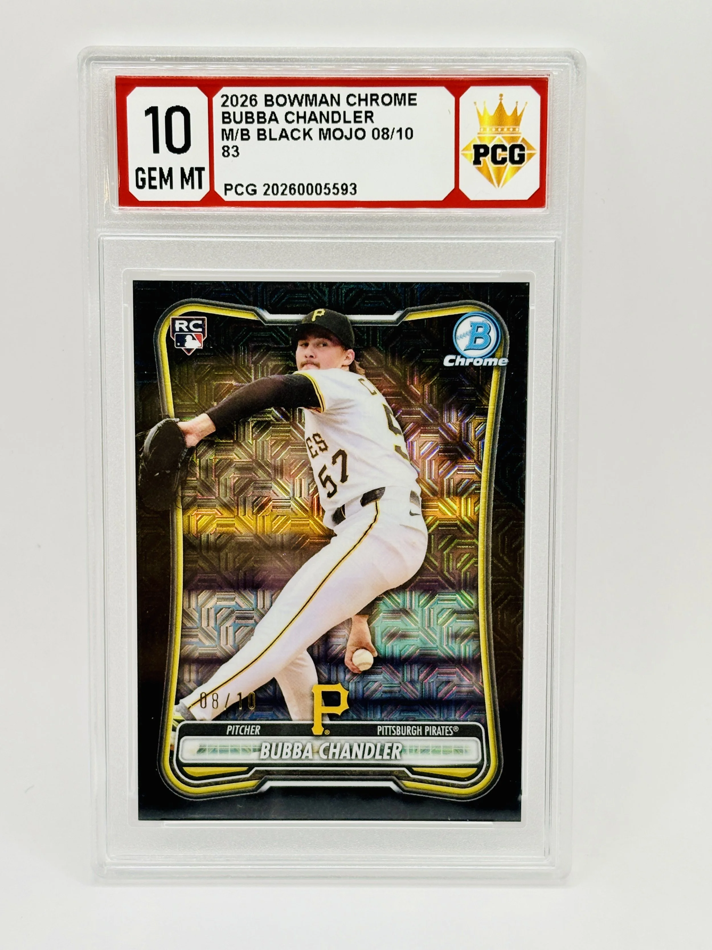 20260005593 2026 BUBBA CHANDLER 10 GEM MT